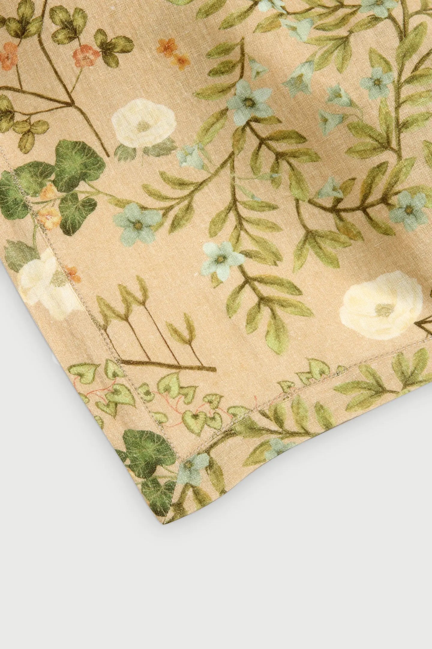 Valley Peach Linen Table Cover SanctuaryLiving