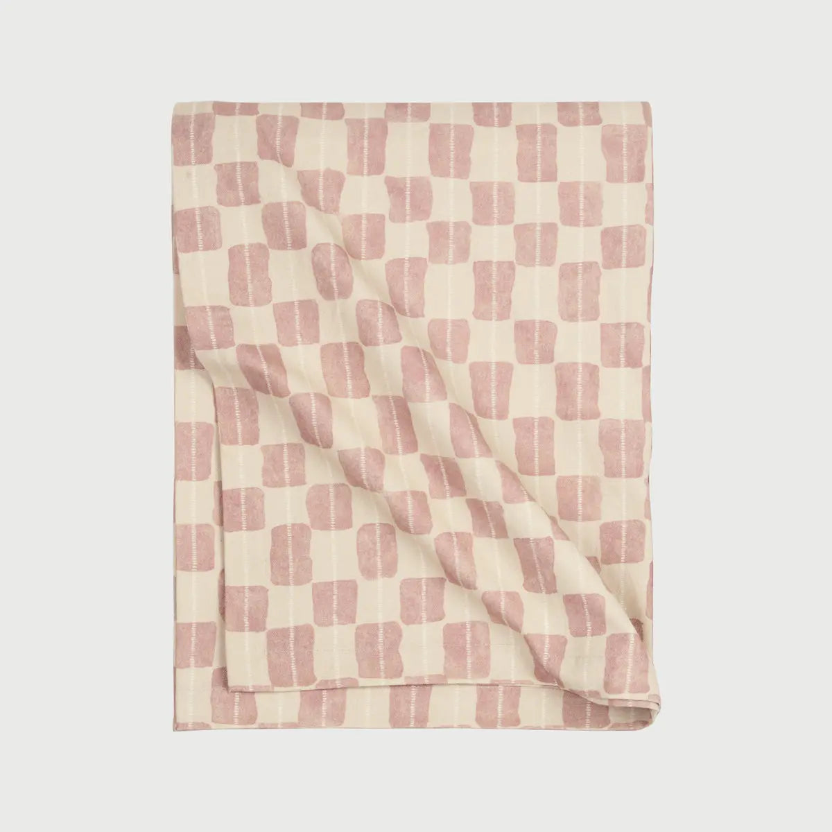 Echo Rose Cotton Table Cover SanctuaryLiving