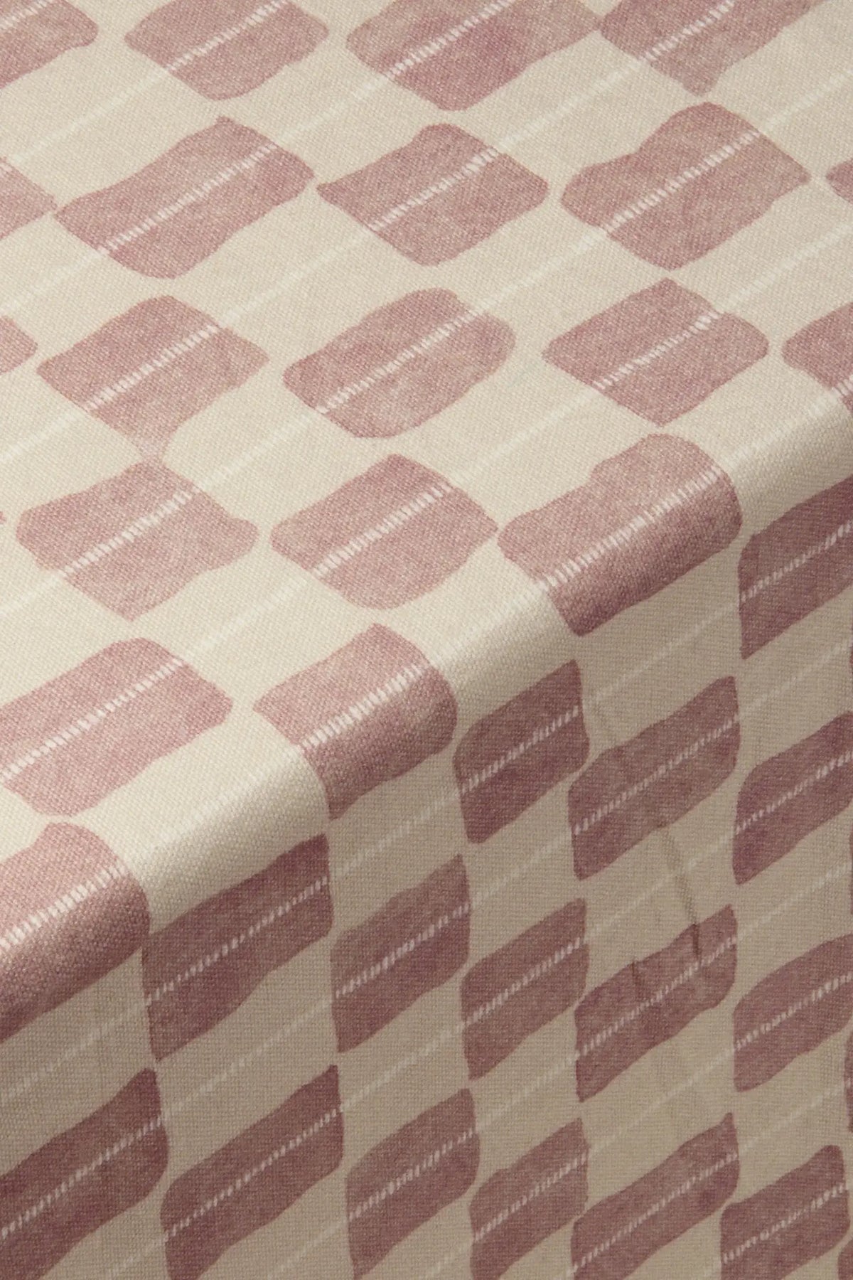 Echo Rose Printed Cotton Slub Fabric SanctuaryLiving