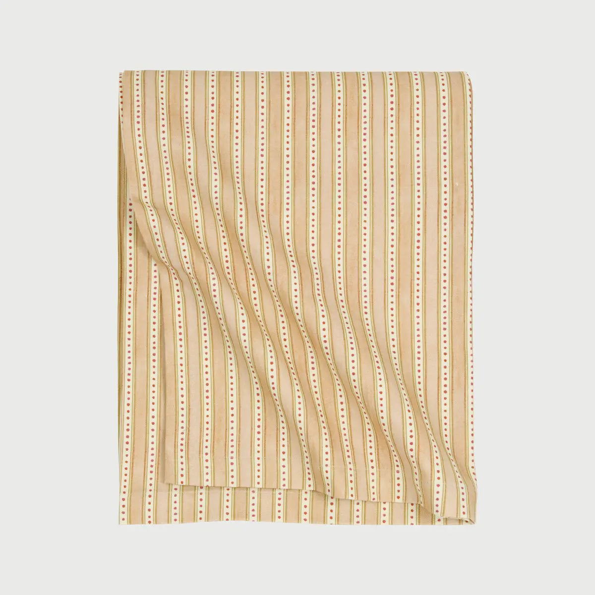 River Apricot Cotton Table Cover SanctuaryLiving