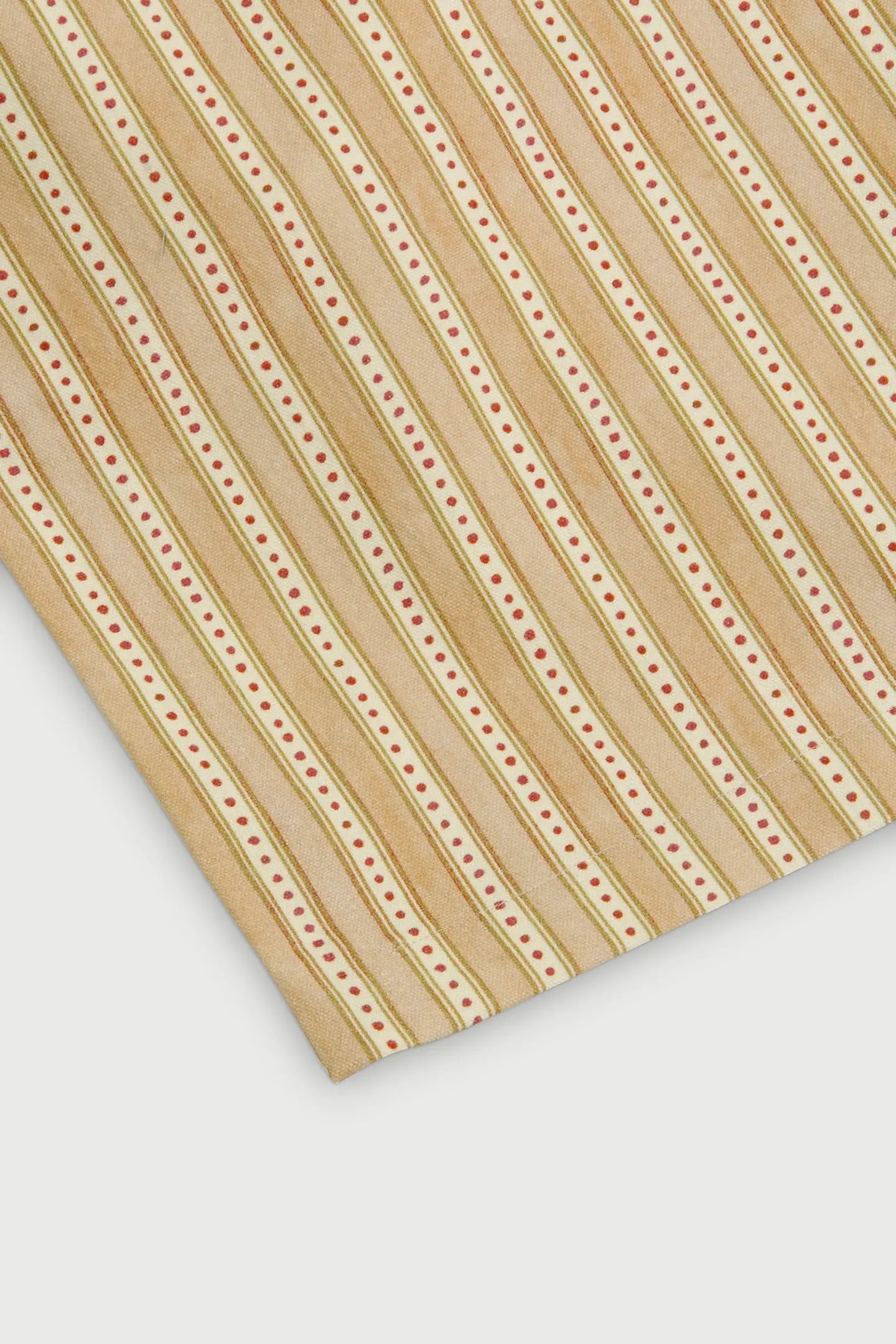 River Apricot Cotton Table Cover SanctuaryLiving