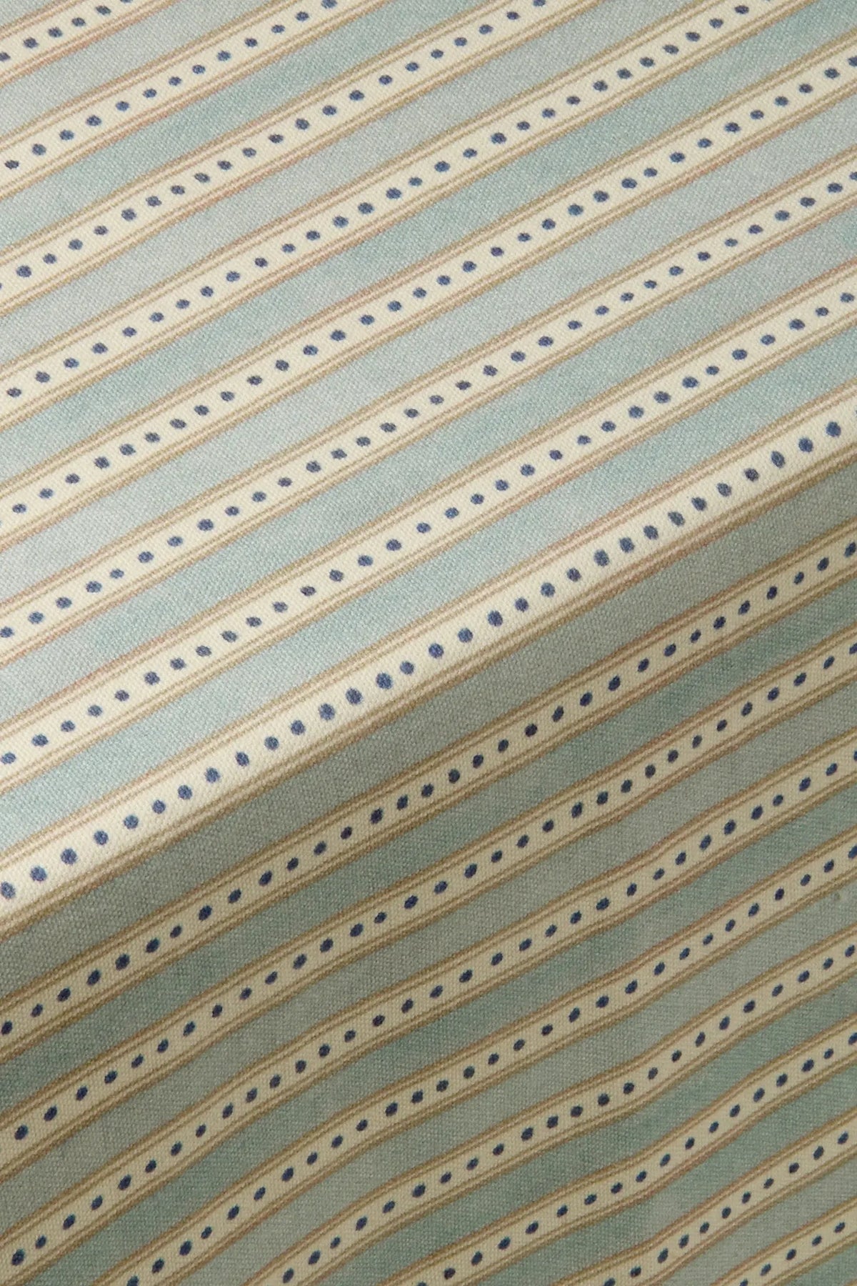 River Soft Blue Printed Cotton Slub Fabric SanctuaryLiving