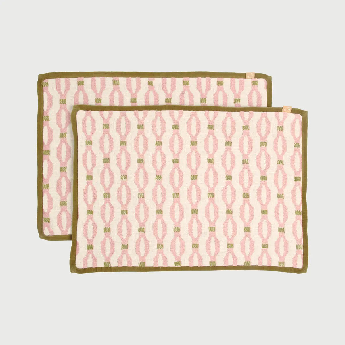 Poppy Soft Pink Table Mats-Set of 2 SanctuaryLiving