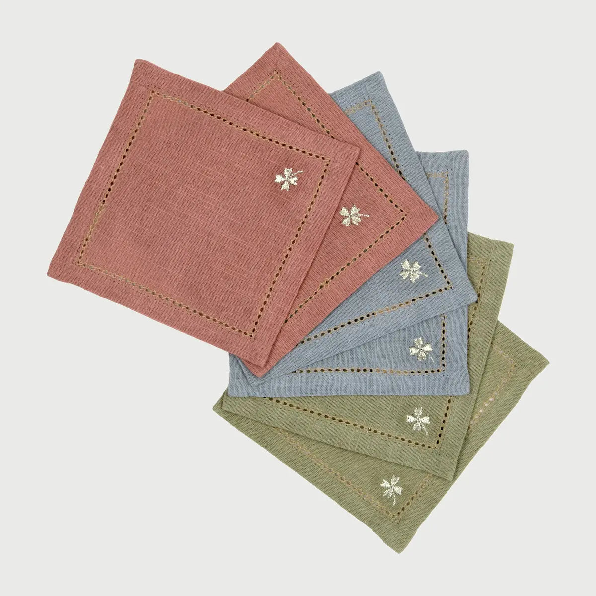 Clover Cocktail Napkins-Set of 6 SanctuaryLiving