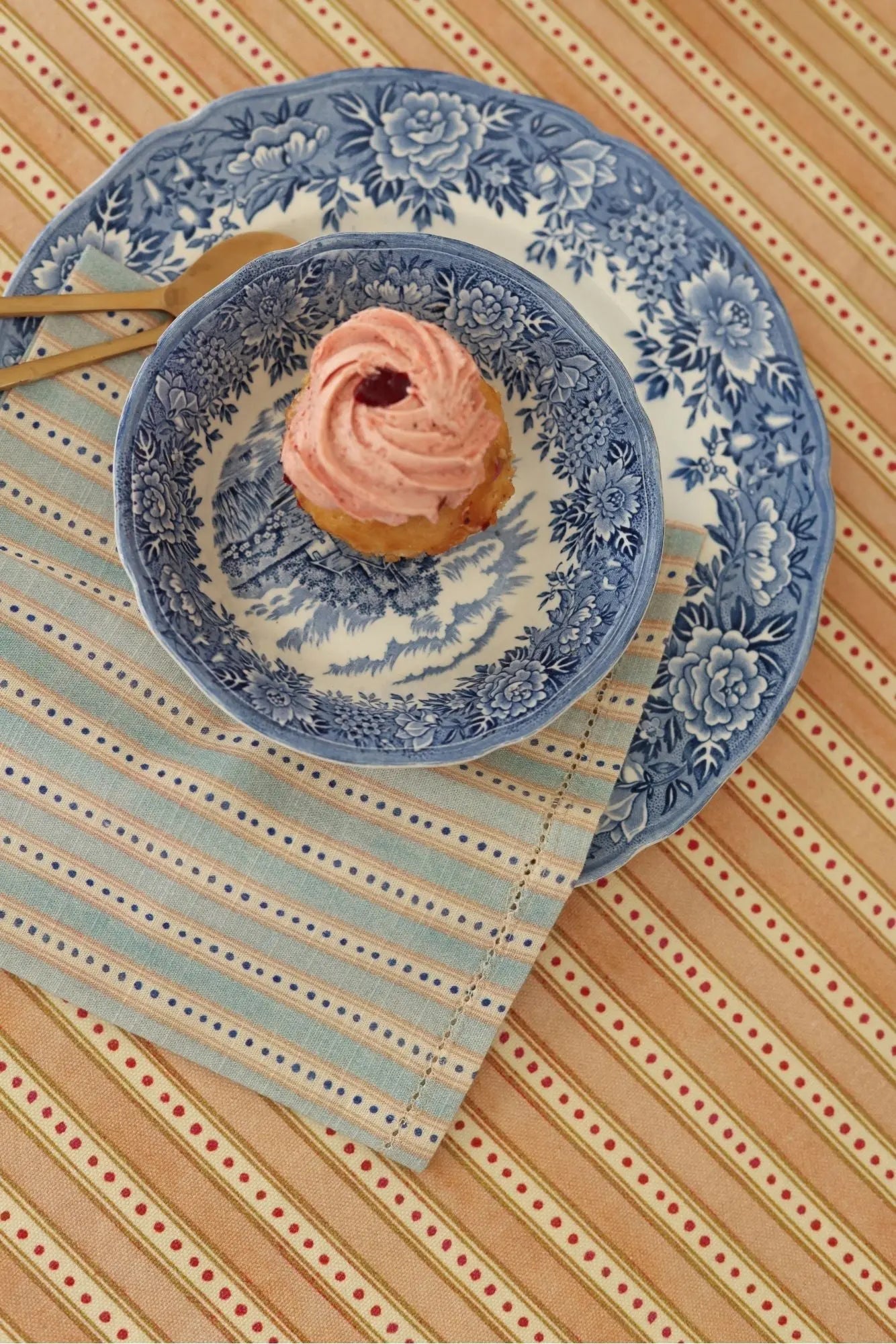 River Soft Blue Table Napkins-Set of 6 SanctuaryLiving