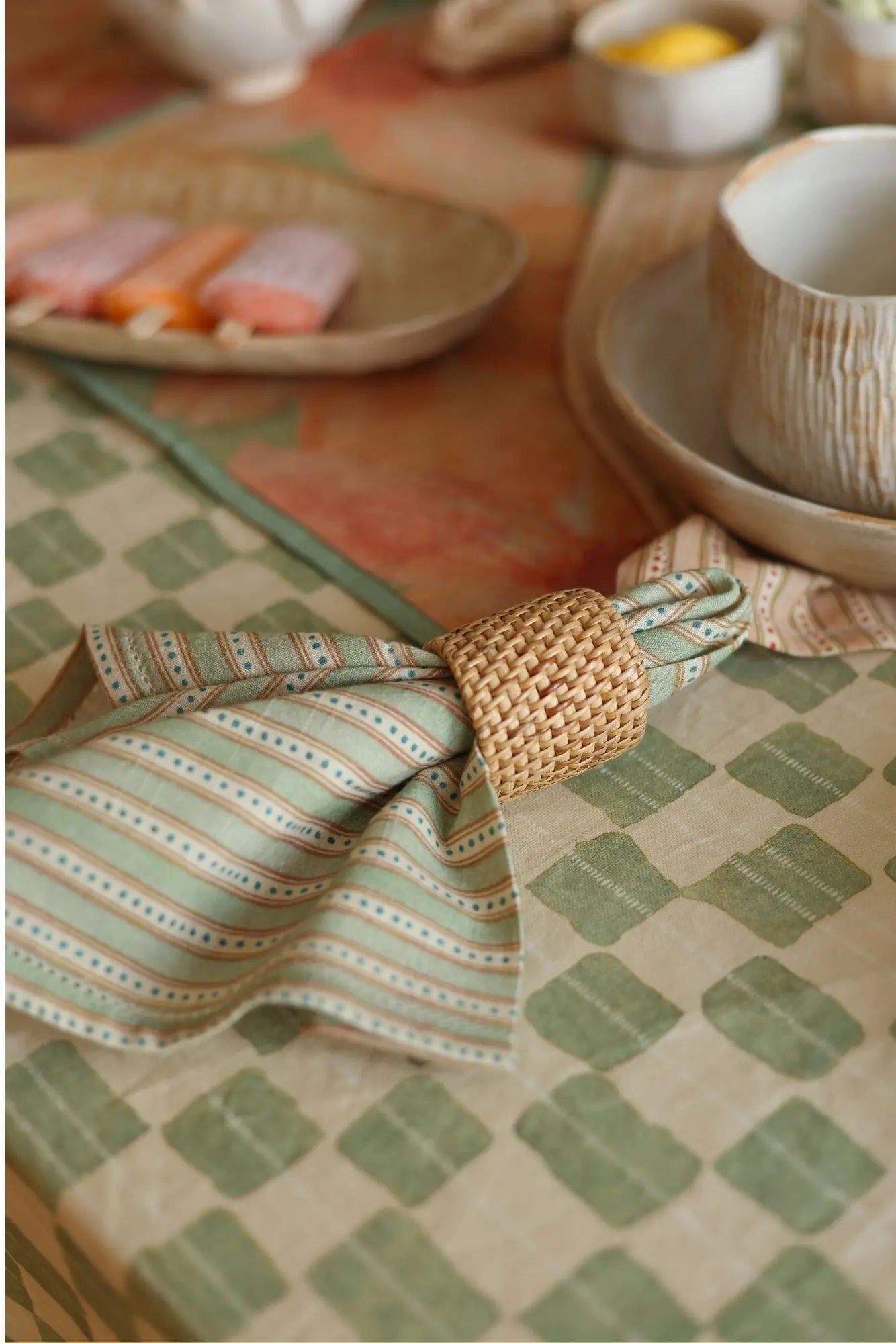 River Fern Table Napkins-Set of 6 SanctuaryLiving