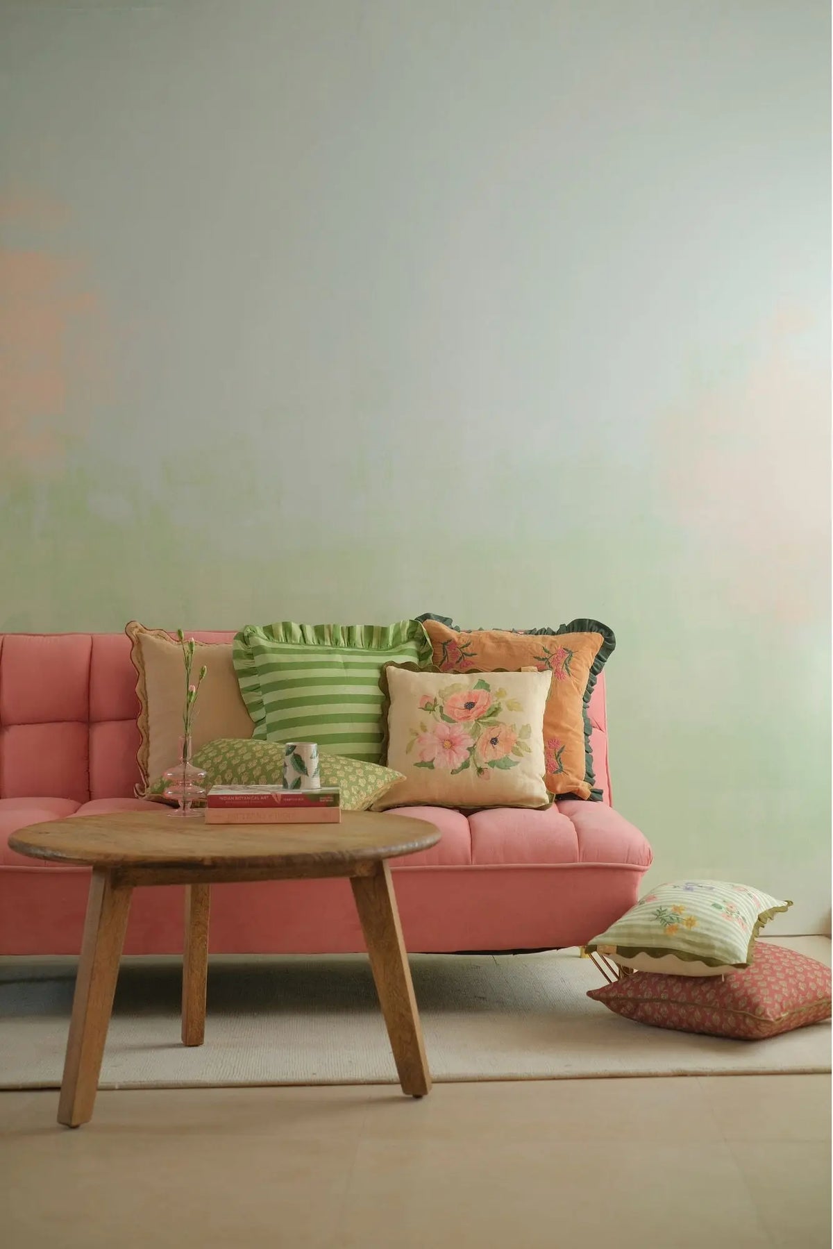 Annabella Amber Linen Cushion Cover SanctuaryLiving