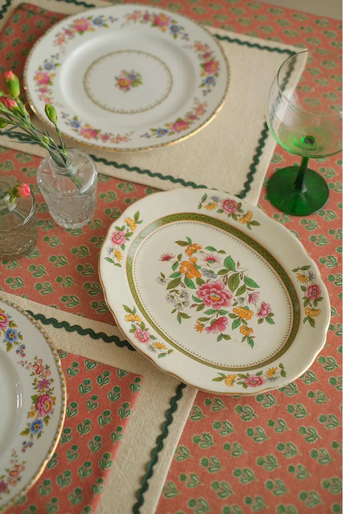 Clara Eucalyptus Cotton Table Mats-Set of 2 SanctuaryLiving