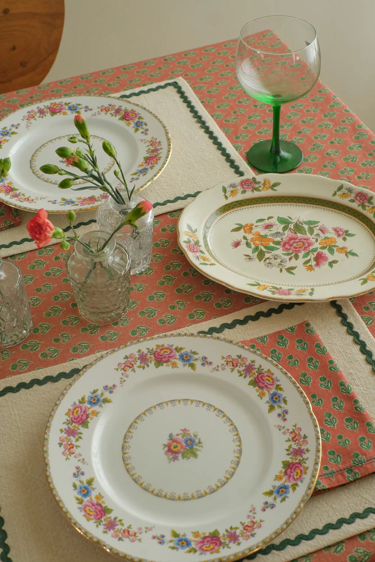 Viola Terracotta Cotton Table Napkins-Set of 6 SanctuaryLiving