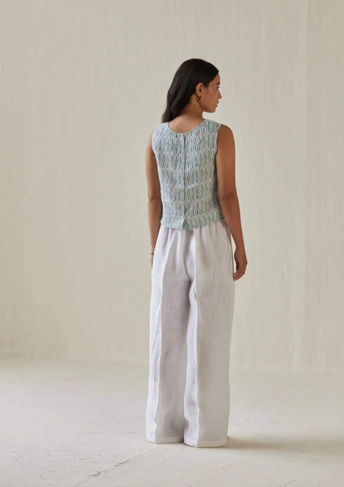 Oasis Linen White Pants SanctuaryLiving