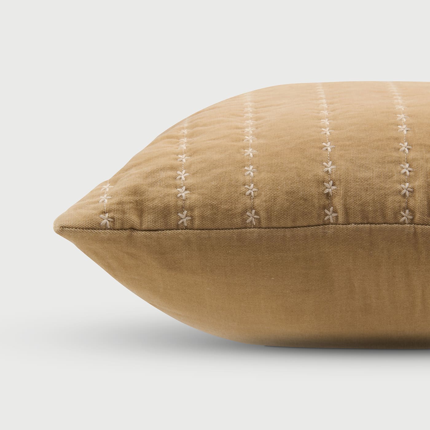 Sitara Sand Velvet Cushion Cover