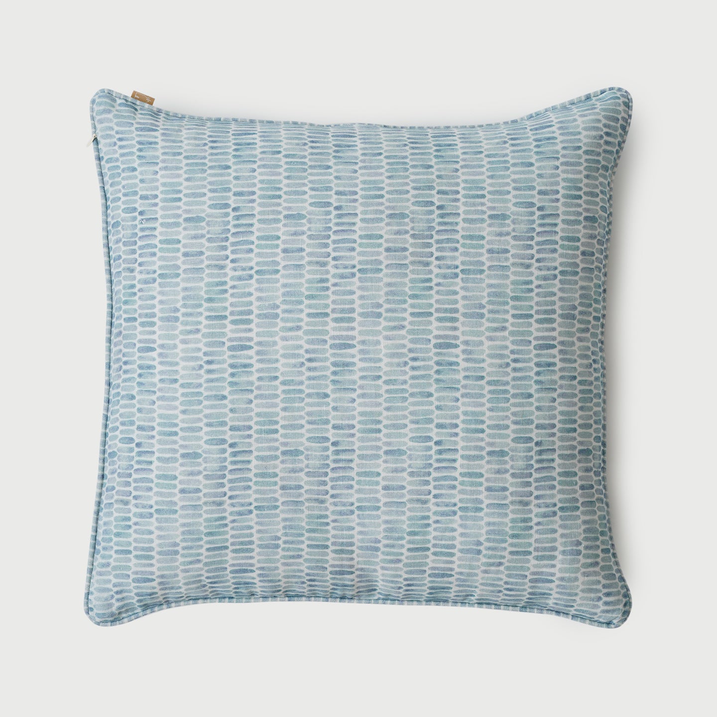 Speckle Blue Linen Cushion Cover