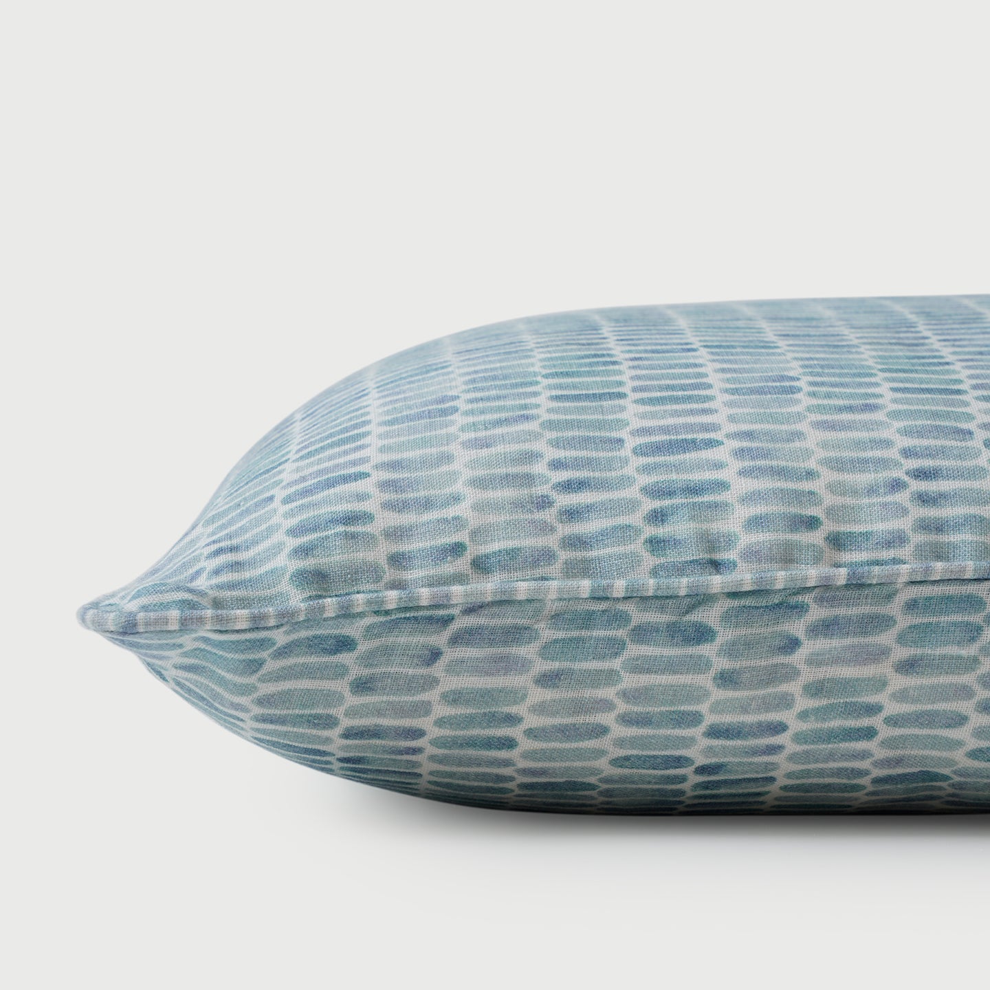 Speckle Blue Linen Cushion Cover