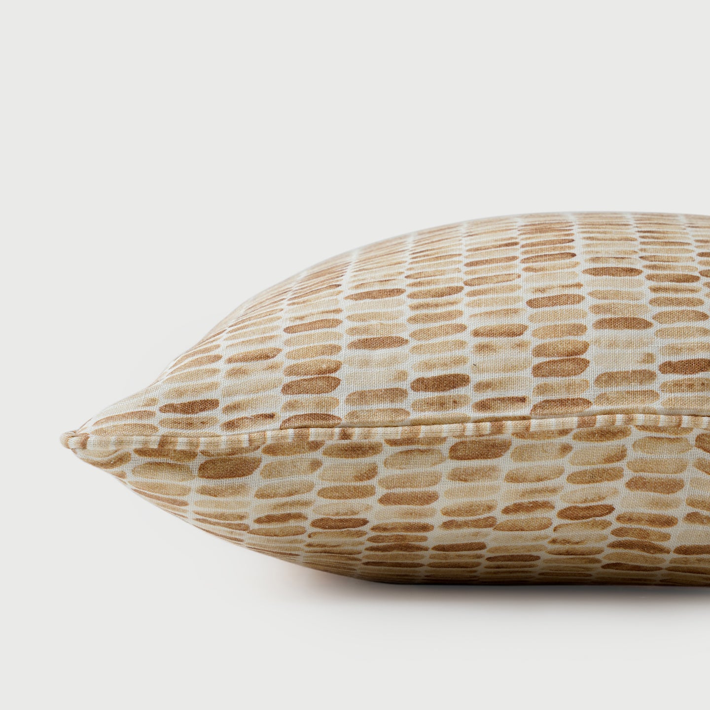Speckle Brown Linen Cushion Cover