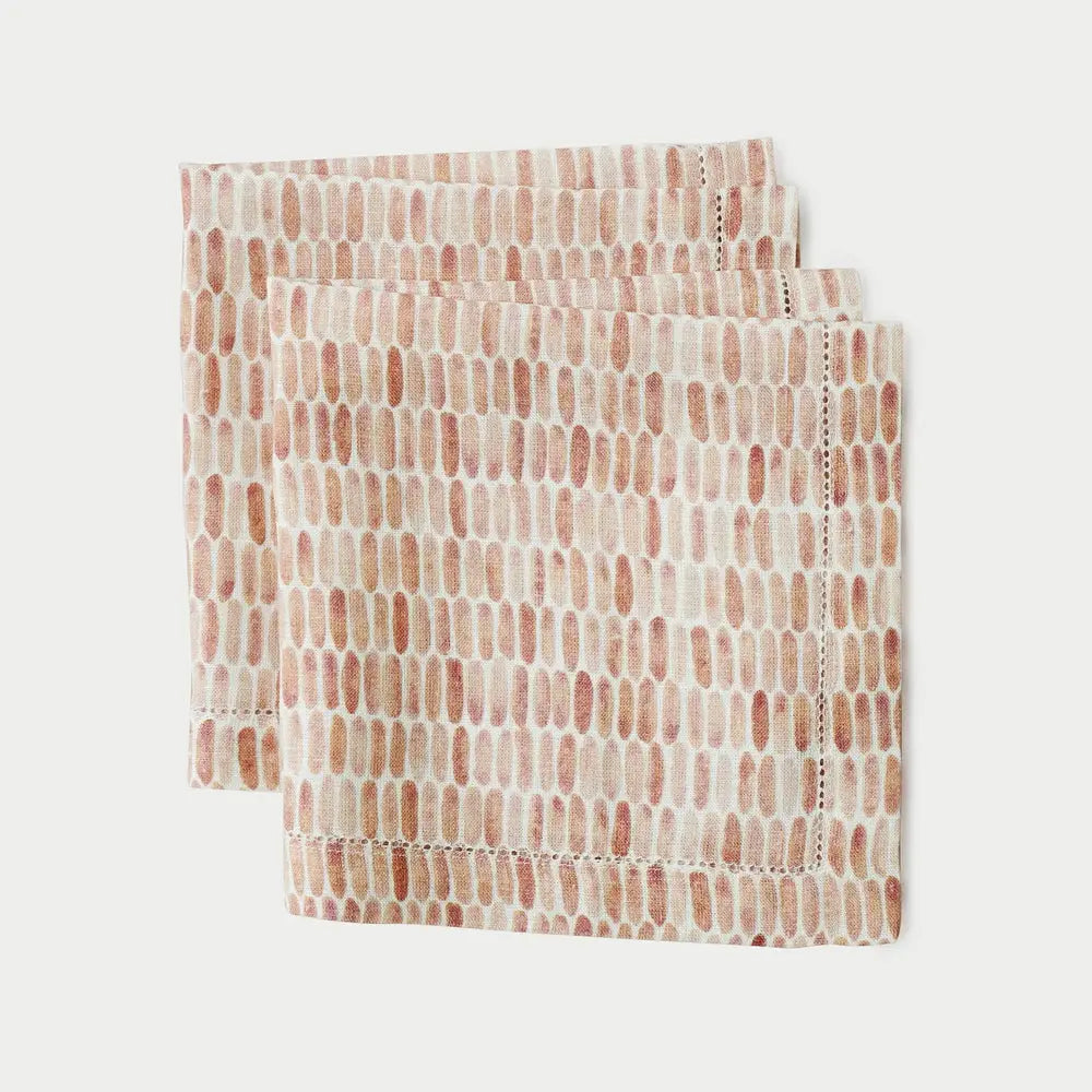 Speckle Spice Linen Table Napkins-Set of 2 SanctuaryLiving