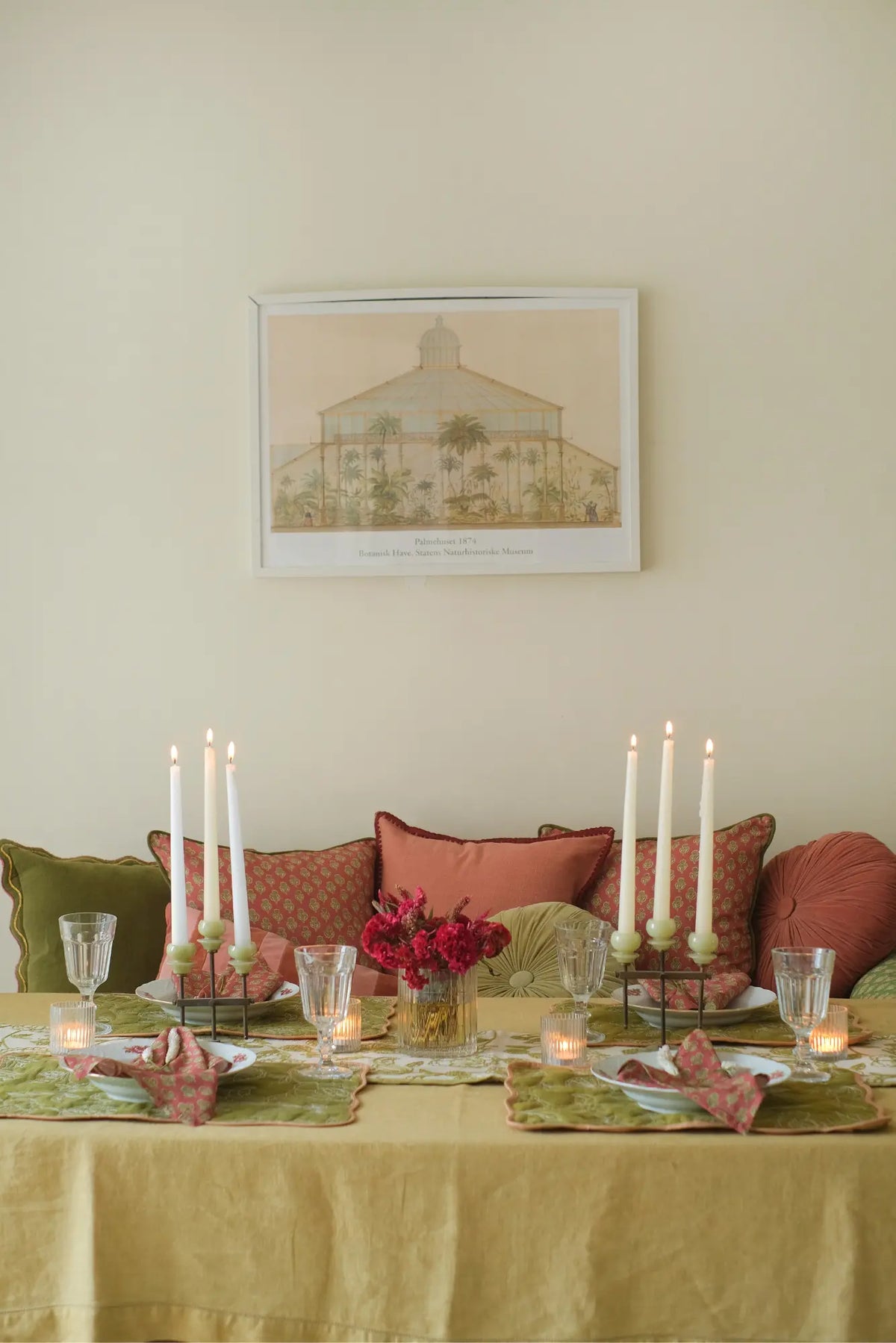 Sand Linen Table Cover SanctuaryLiving