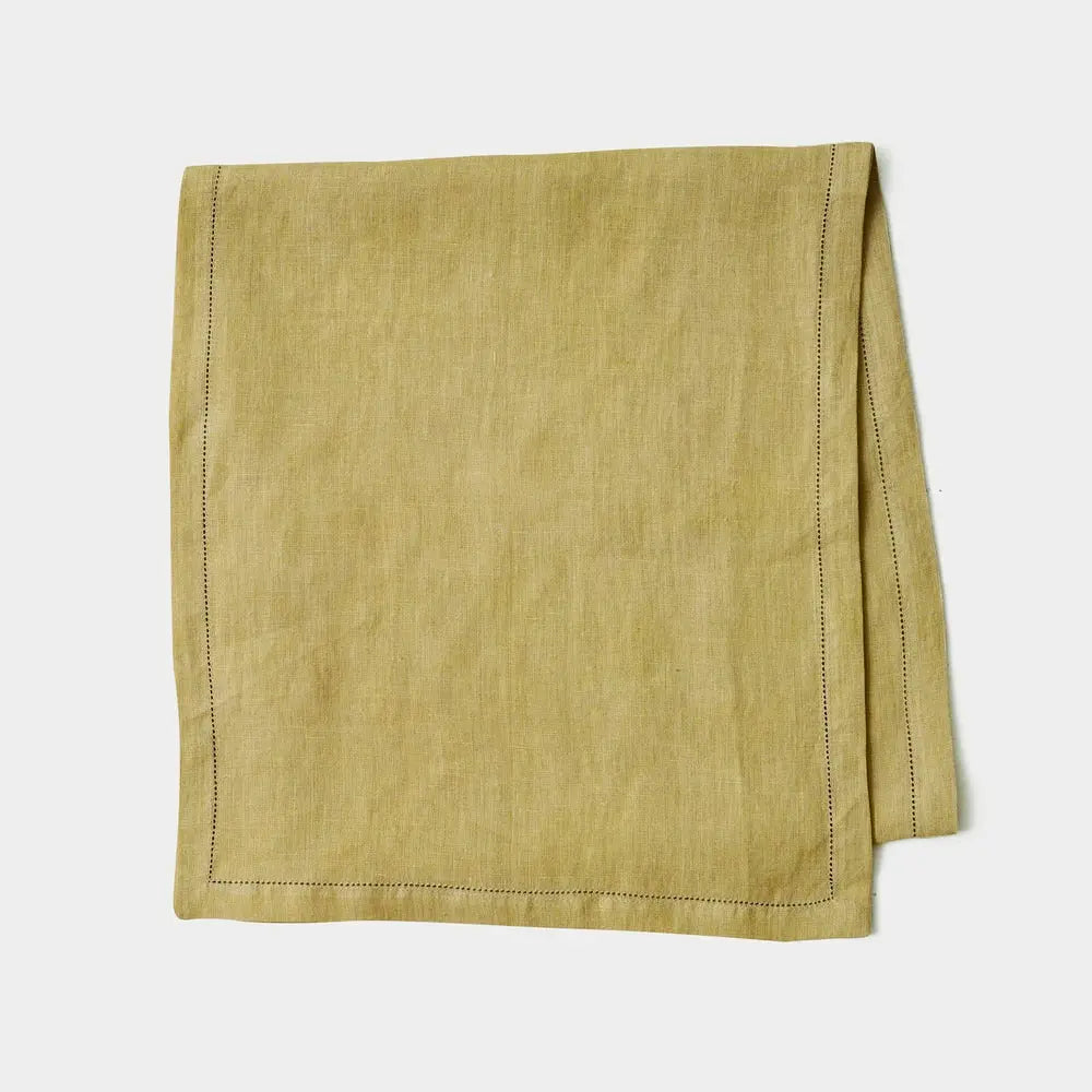 Sand Linen Table Runner SanctuaryLiving