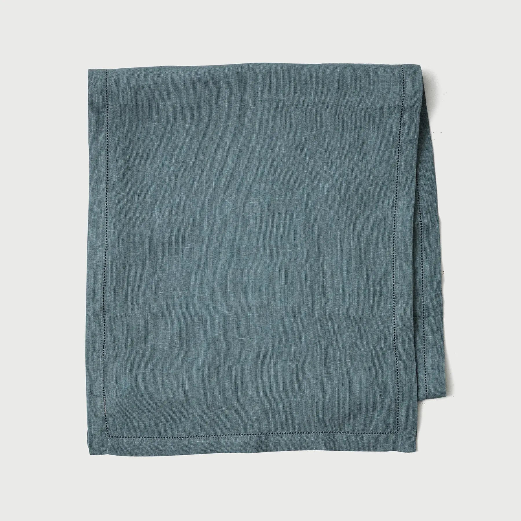 Azure Linen Table Runner