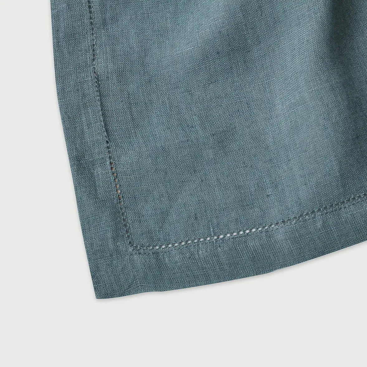 Azure Linen Table Cover SanctuaryLiving