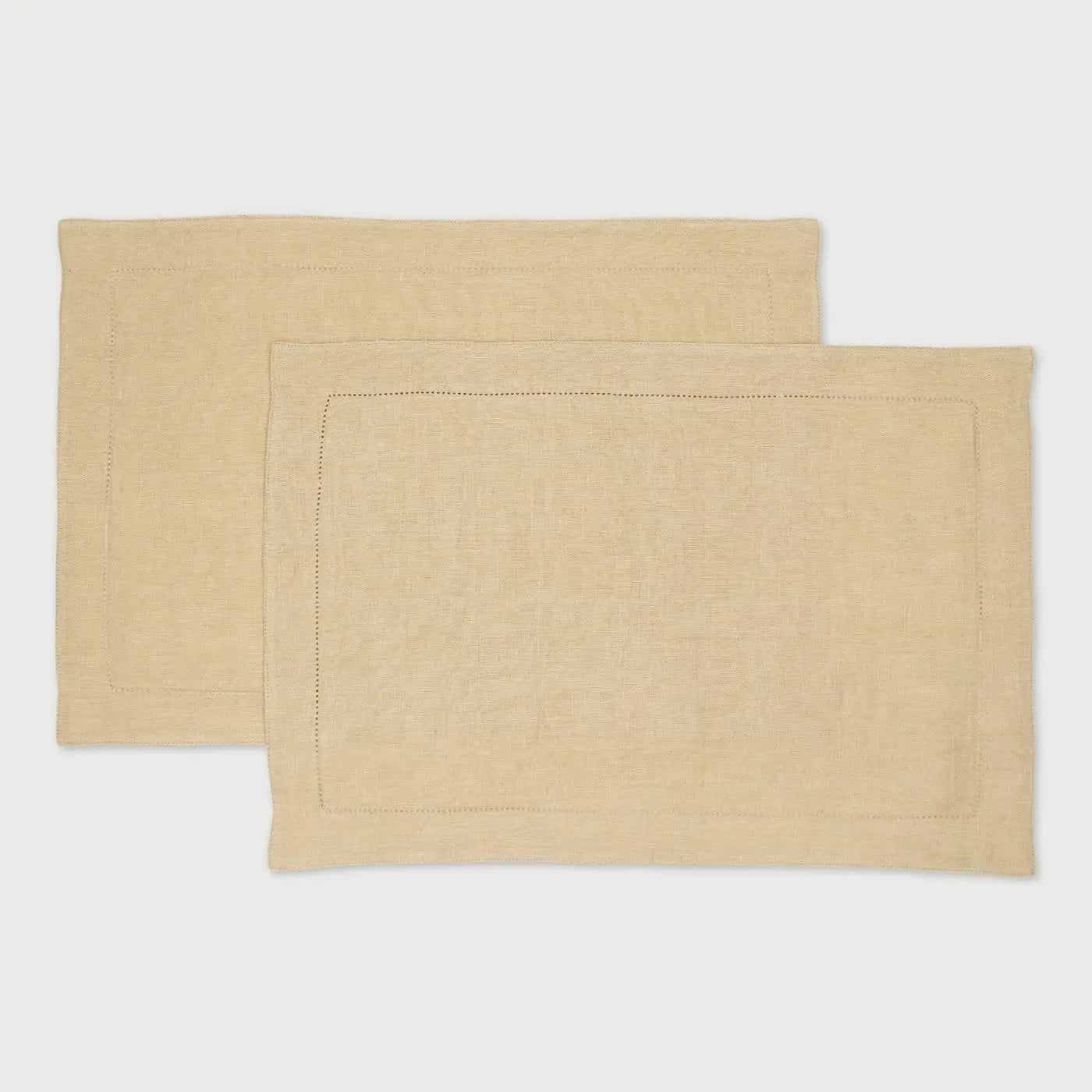 Flax Linen Table Mats-Set of 2 SanctuaryLiving