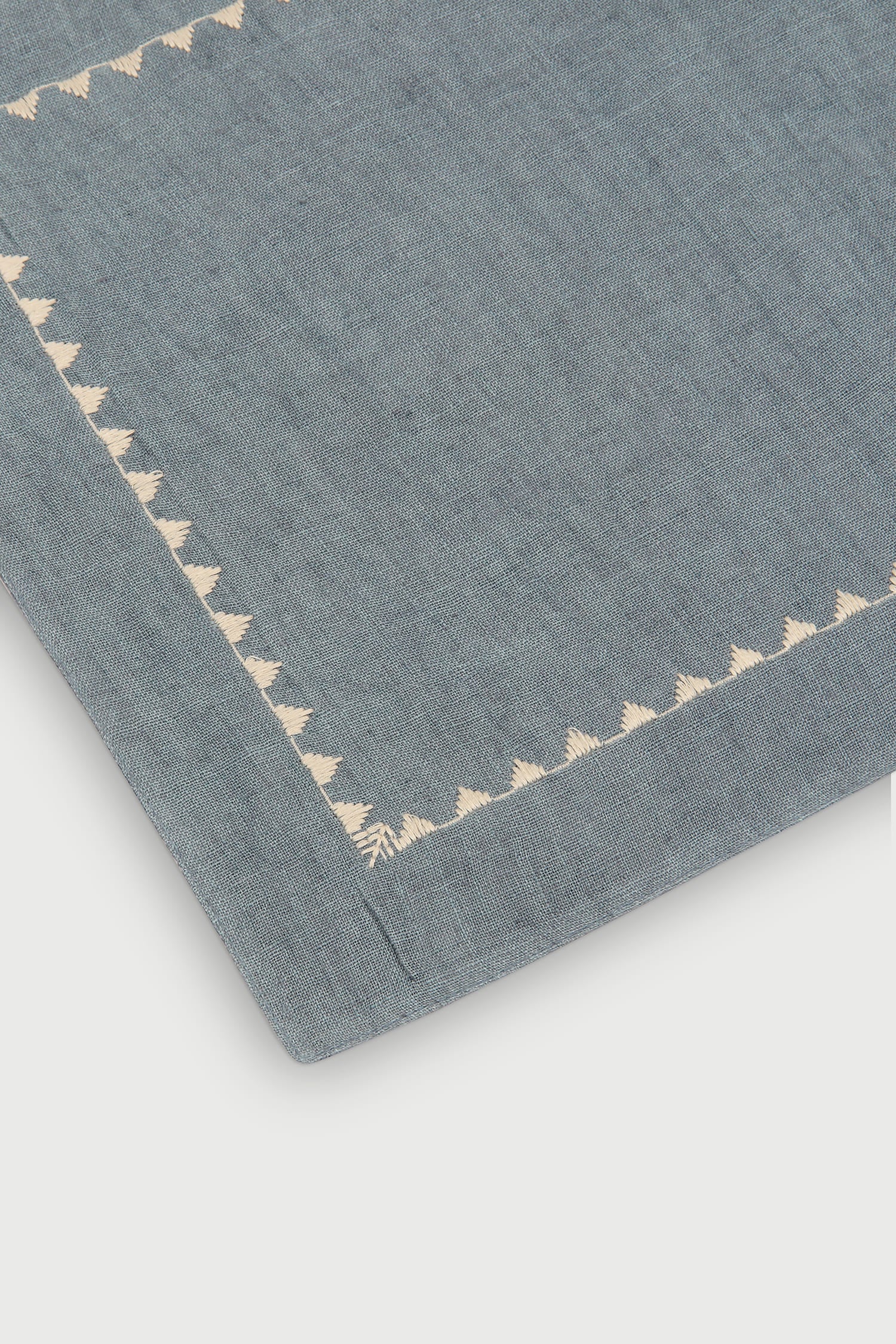 Mirage Azure Linen Table Mats-Set of 2
