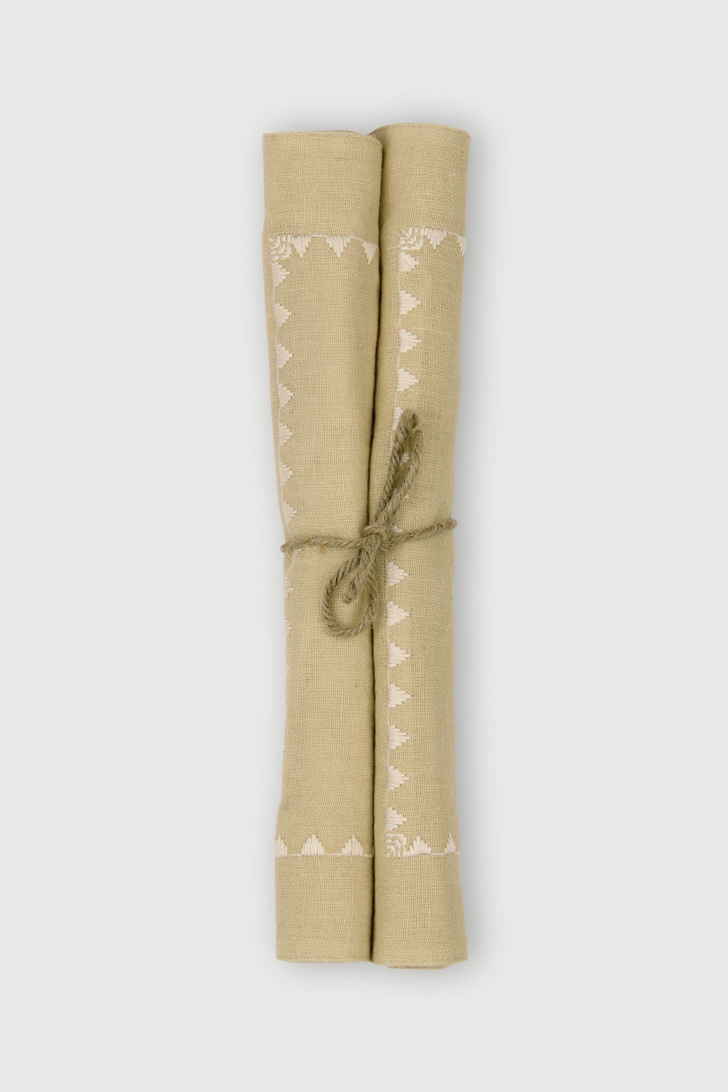Mirage Sand Linen Table Mats-Set of 2