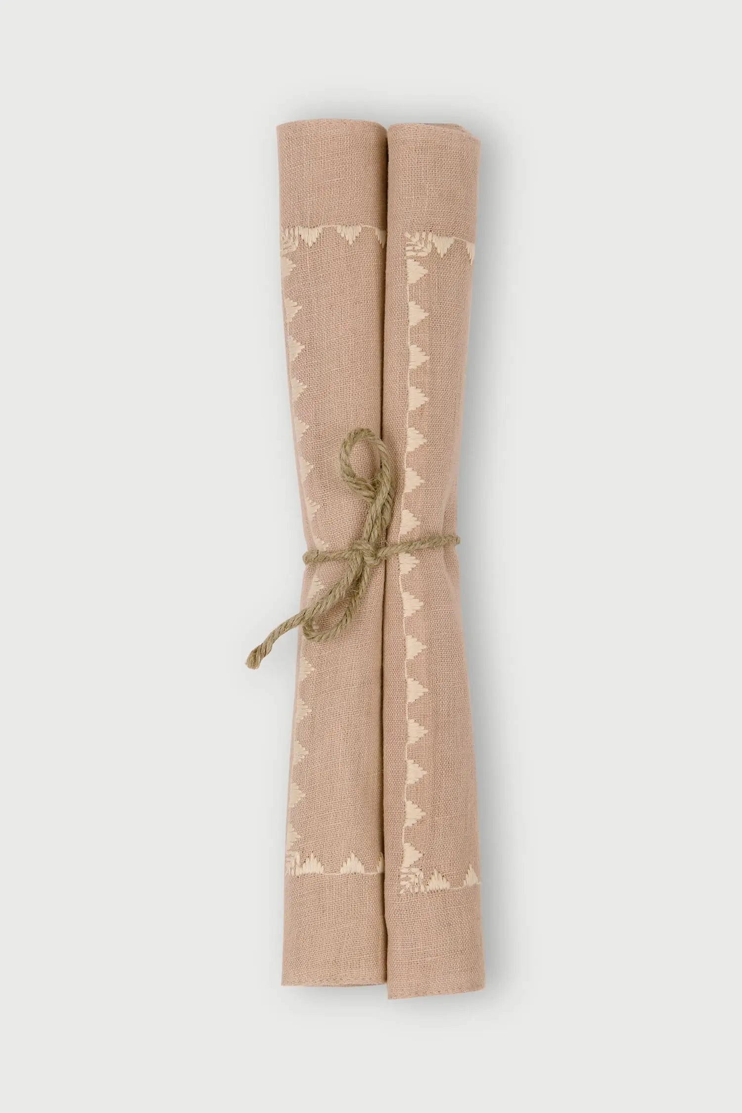 Mirage Rose Linen Table Mats-Set of 2 SanctuaryLiving