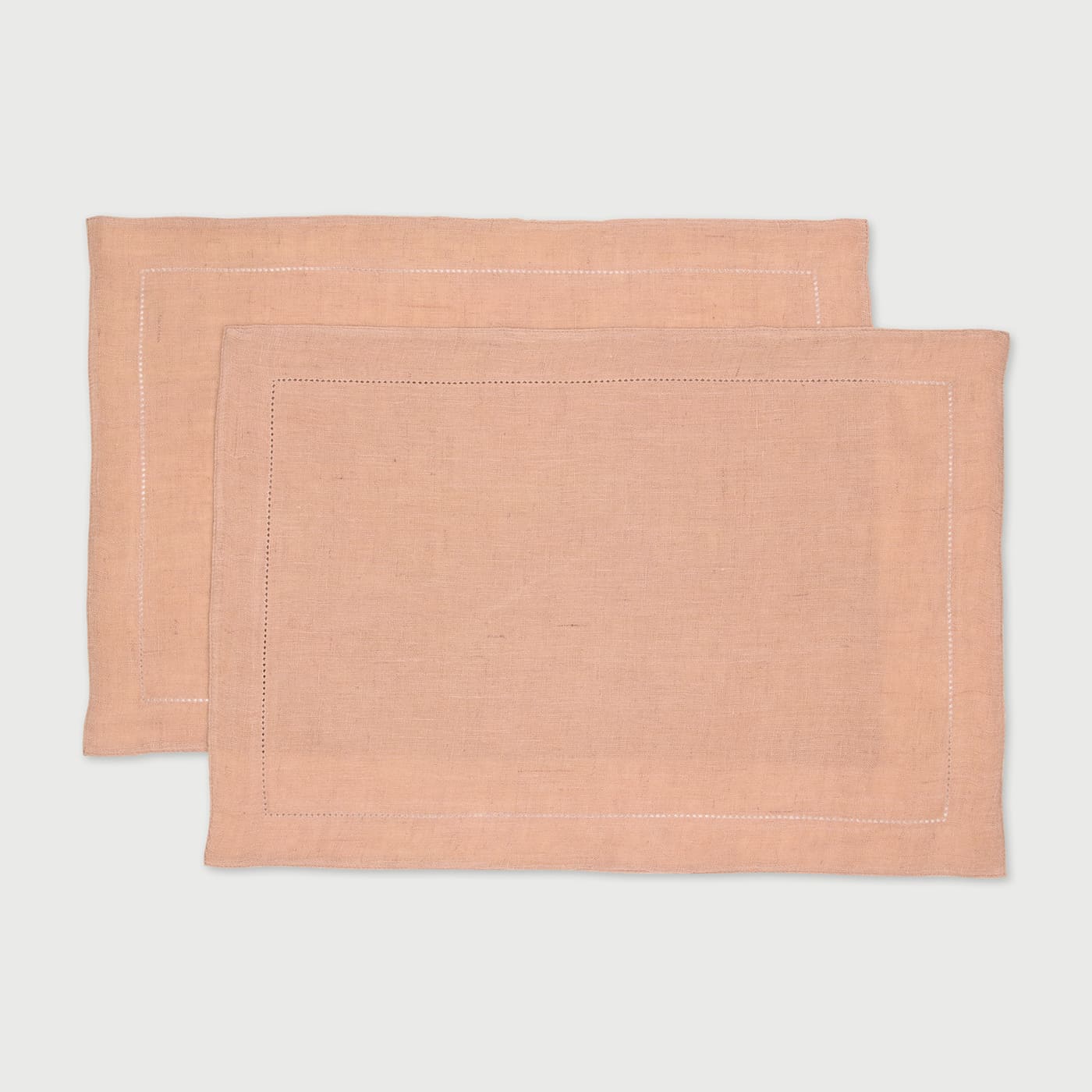 Rose Linen Table Mats-Set of 2