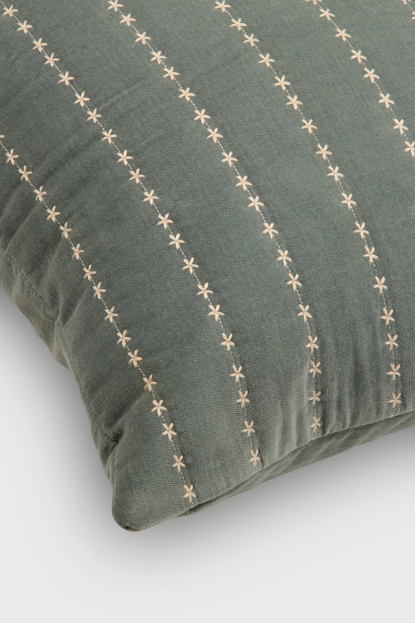 Sitara Teal Velvet Cushion Cover