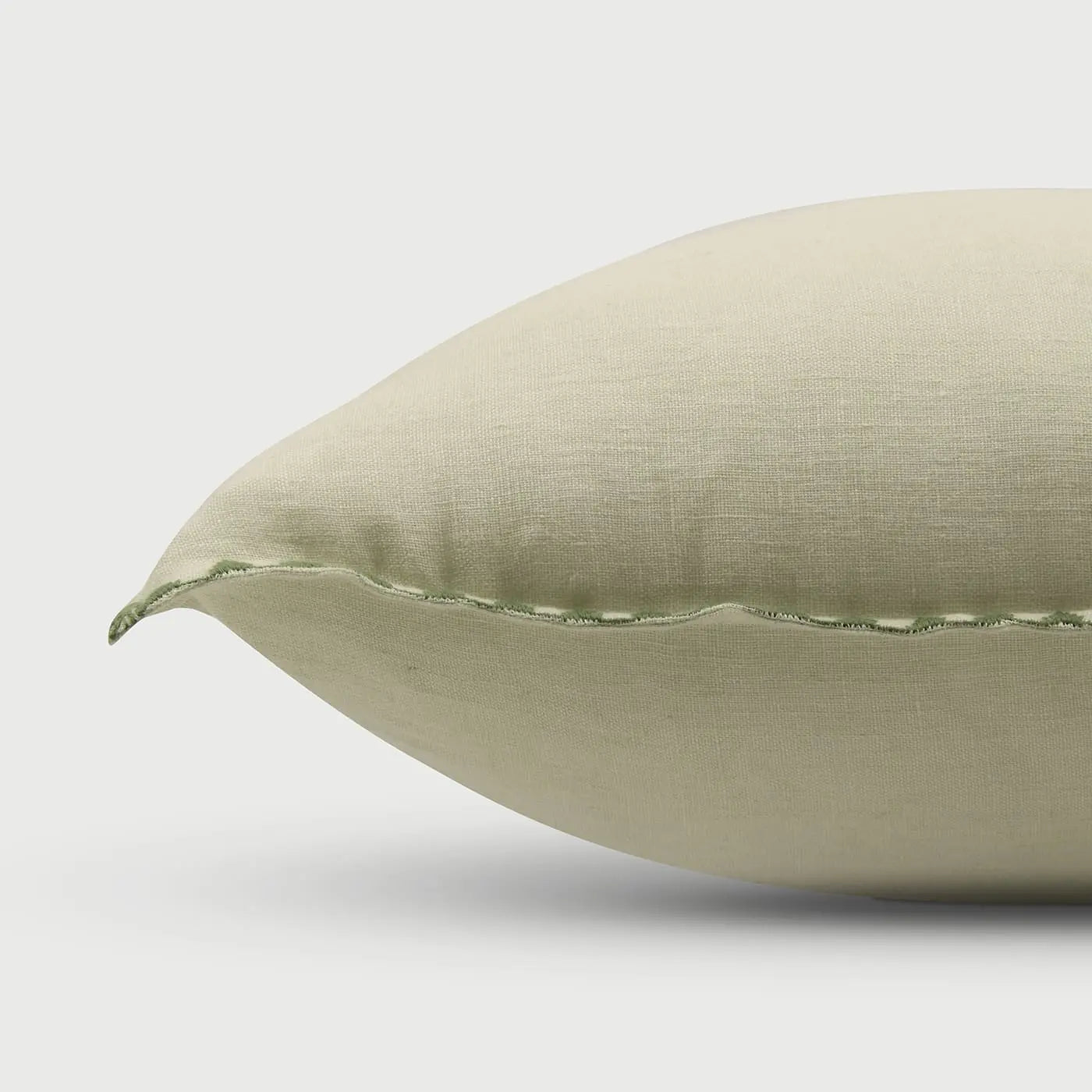 Mirage Pistachio Linen Cushion Cover SanctuaryLiving