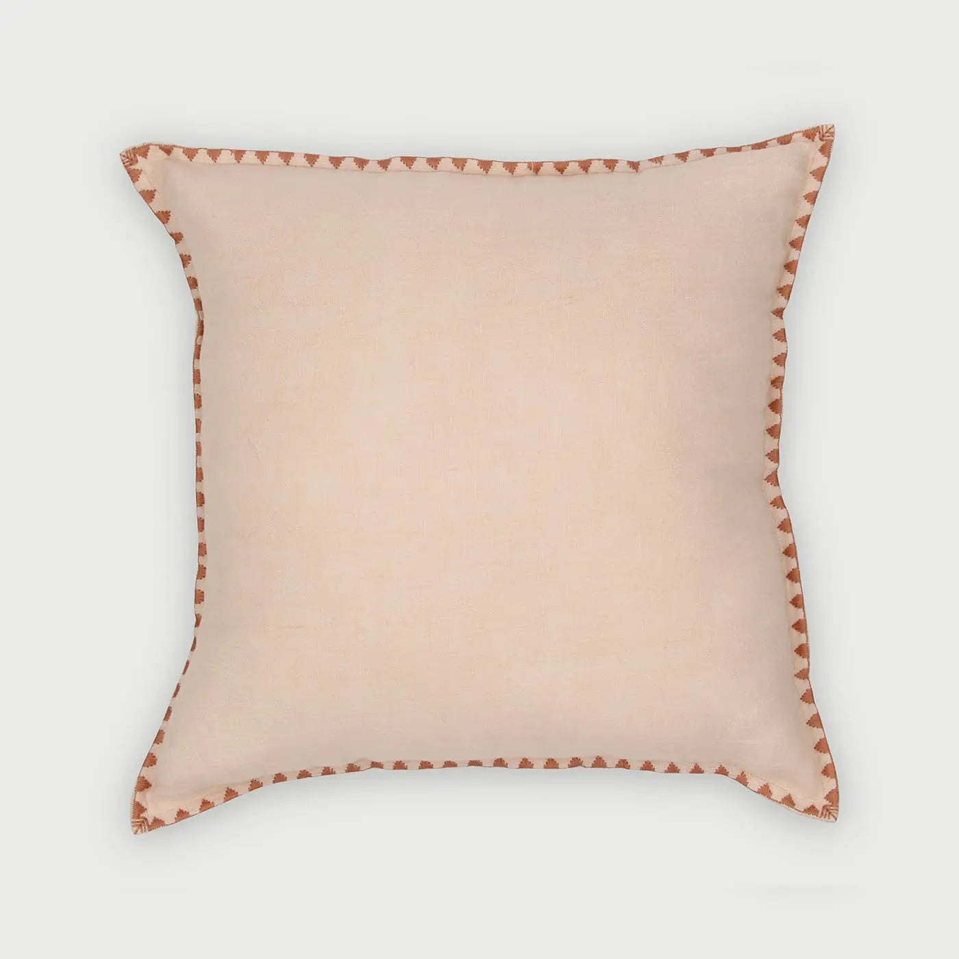 Mirage Soft Pink Linen Cushion Cover SanctuaryLiving