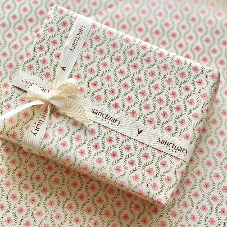 Vine Blush Wrapping Paper