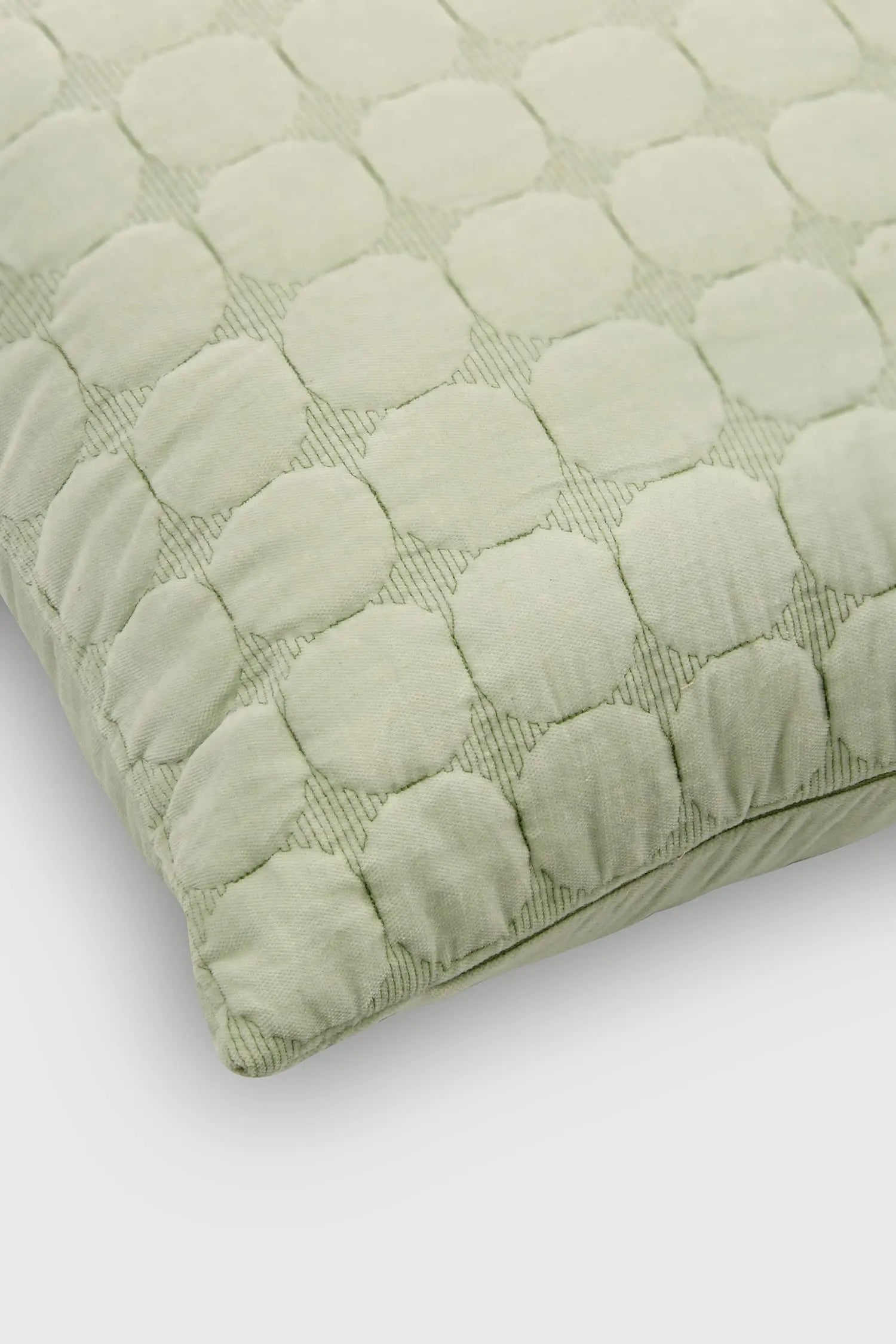Zen Sea Foam Velvet Cushion Cover SanctuaryLiving