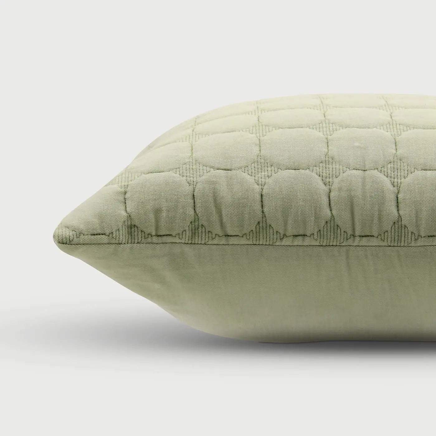 Zen Sea Foam Velvet Cushion Cover SanctuaryLiving