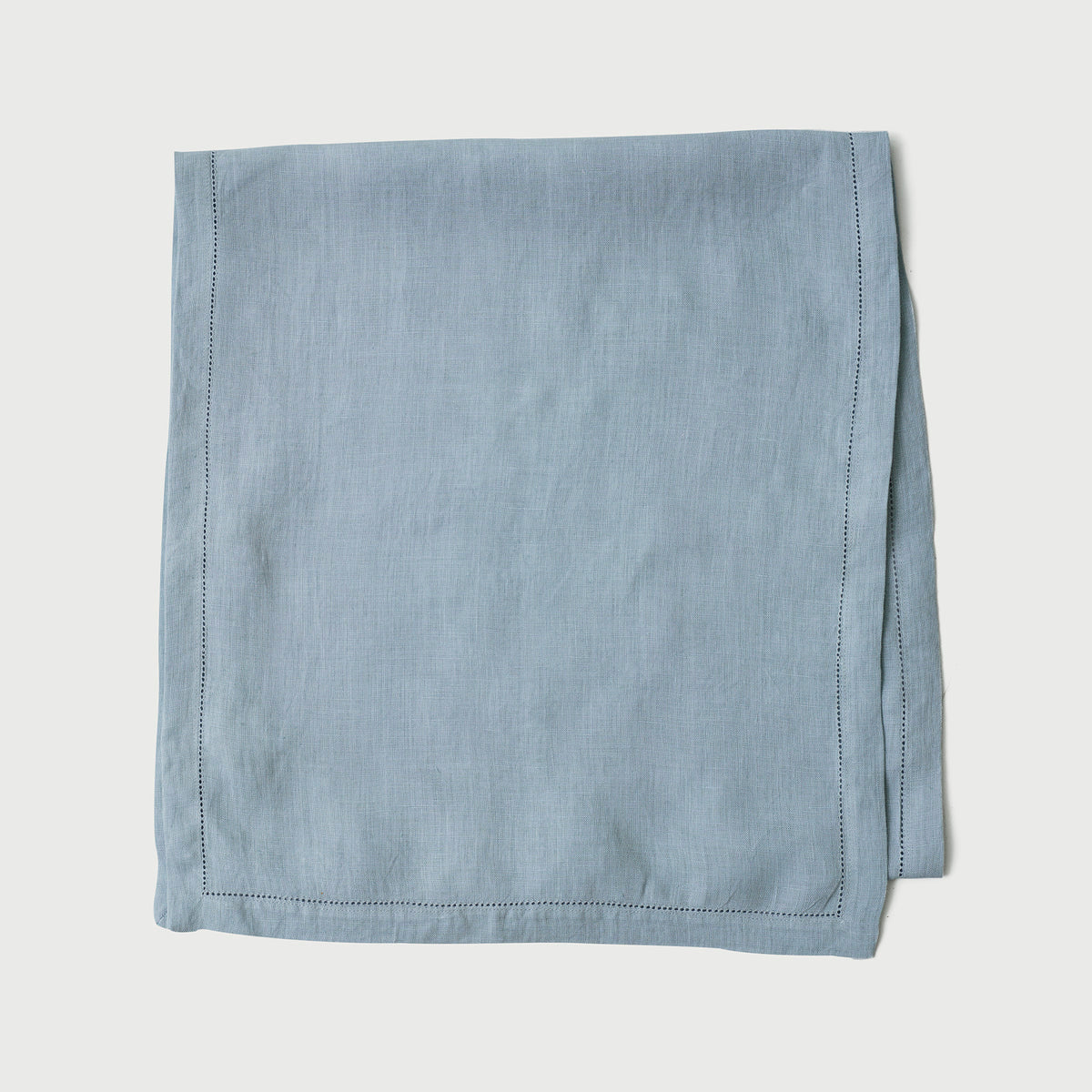 Baby Blue Linen Table Runner