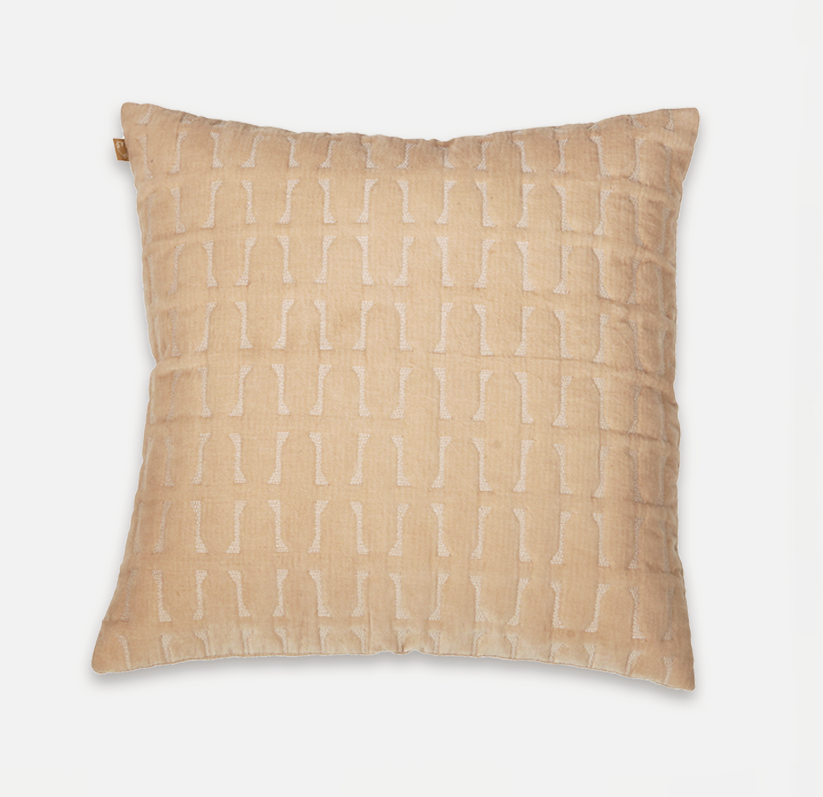 Twig Blush Embroidered Velvet Cushion Cover