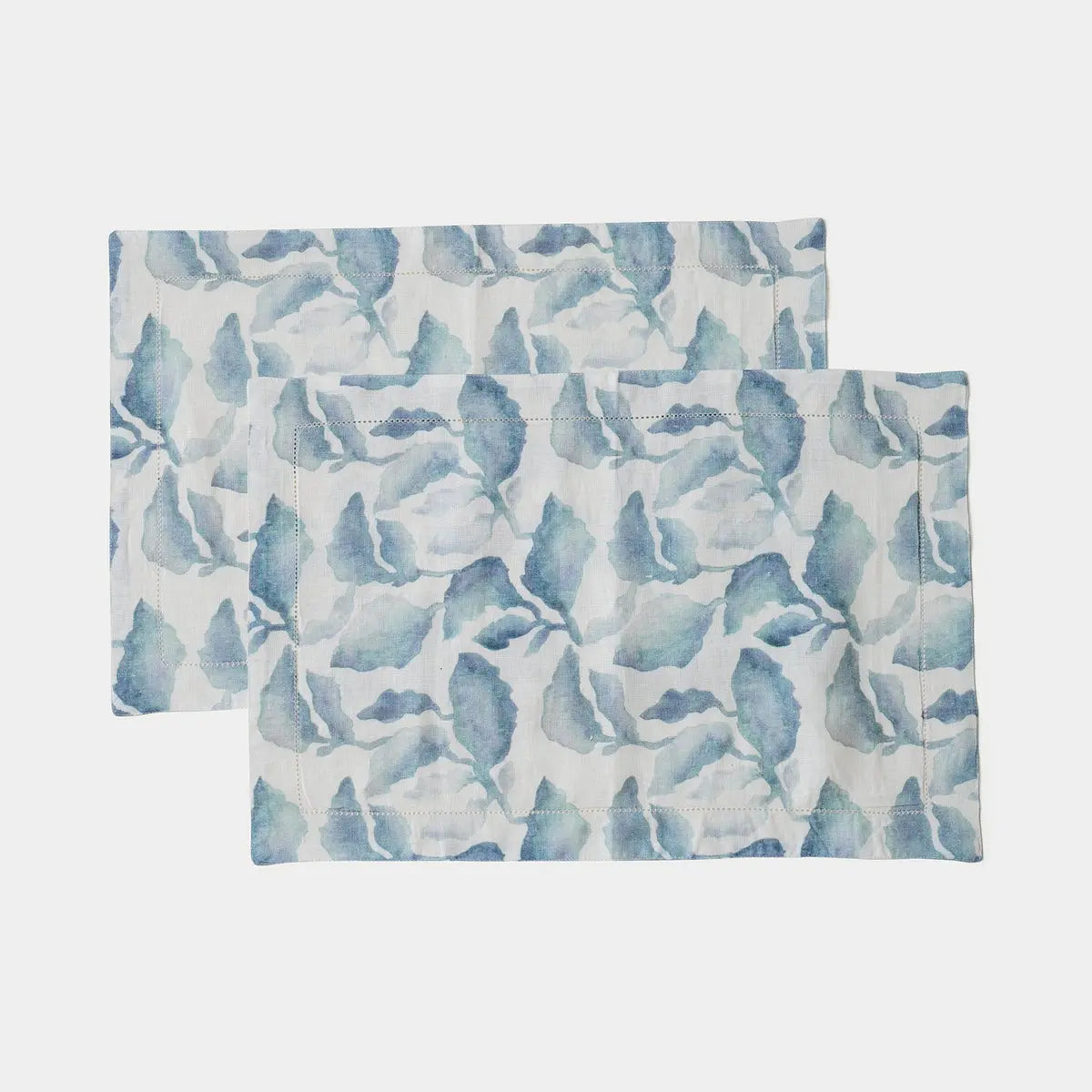 Cascade Blue Table Mats-Set of 2 SanctuaryLiving