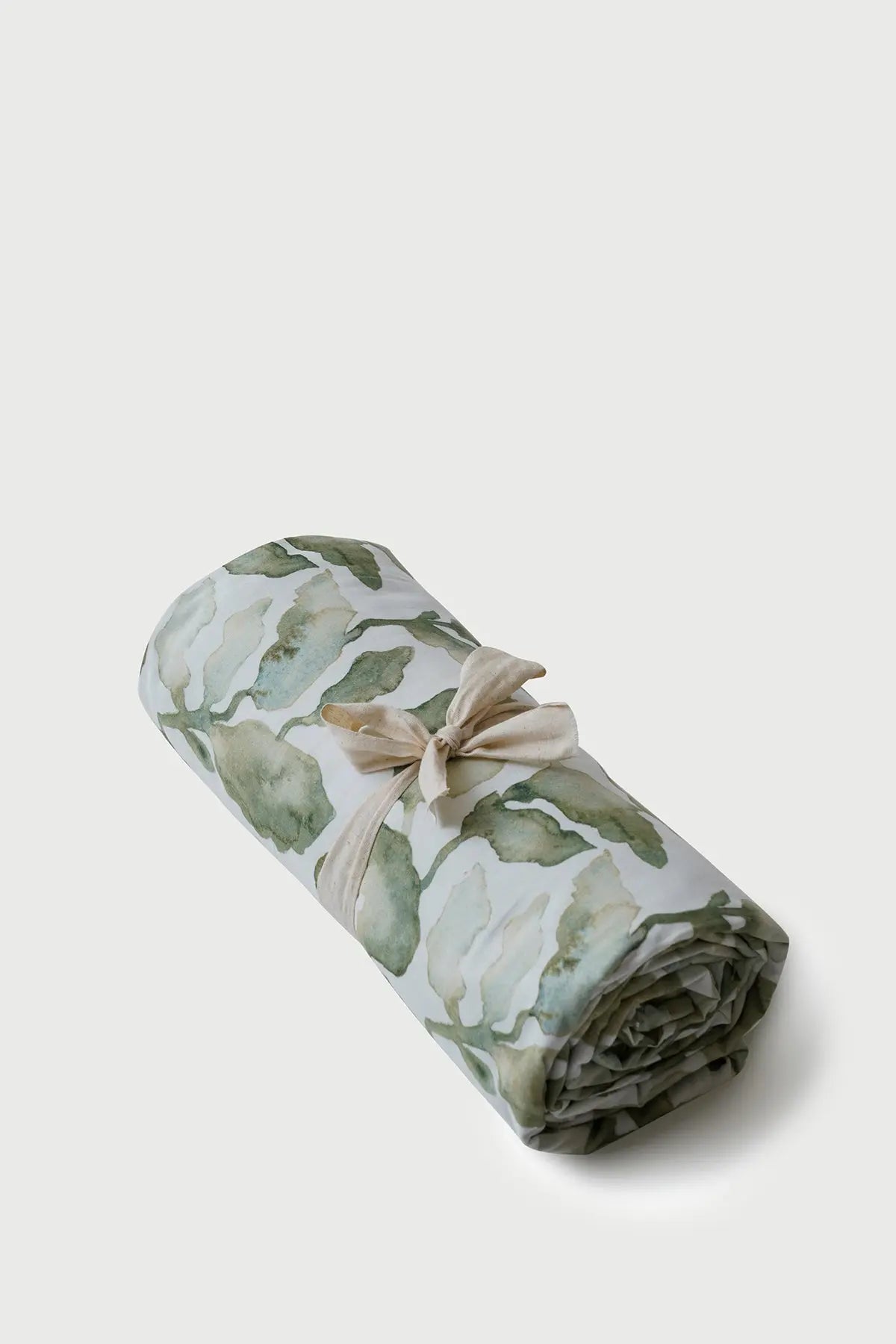 Cascade Speckle Green Cotton Dohar SanctuaryLiving