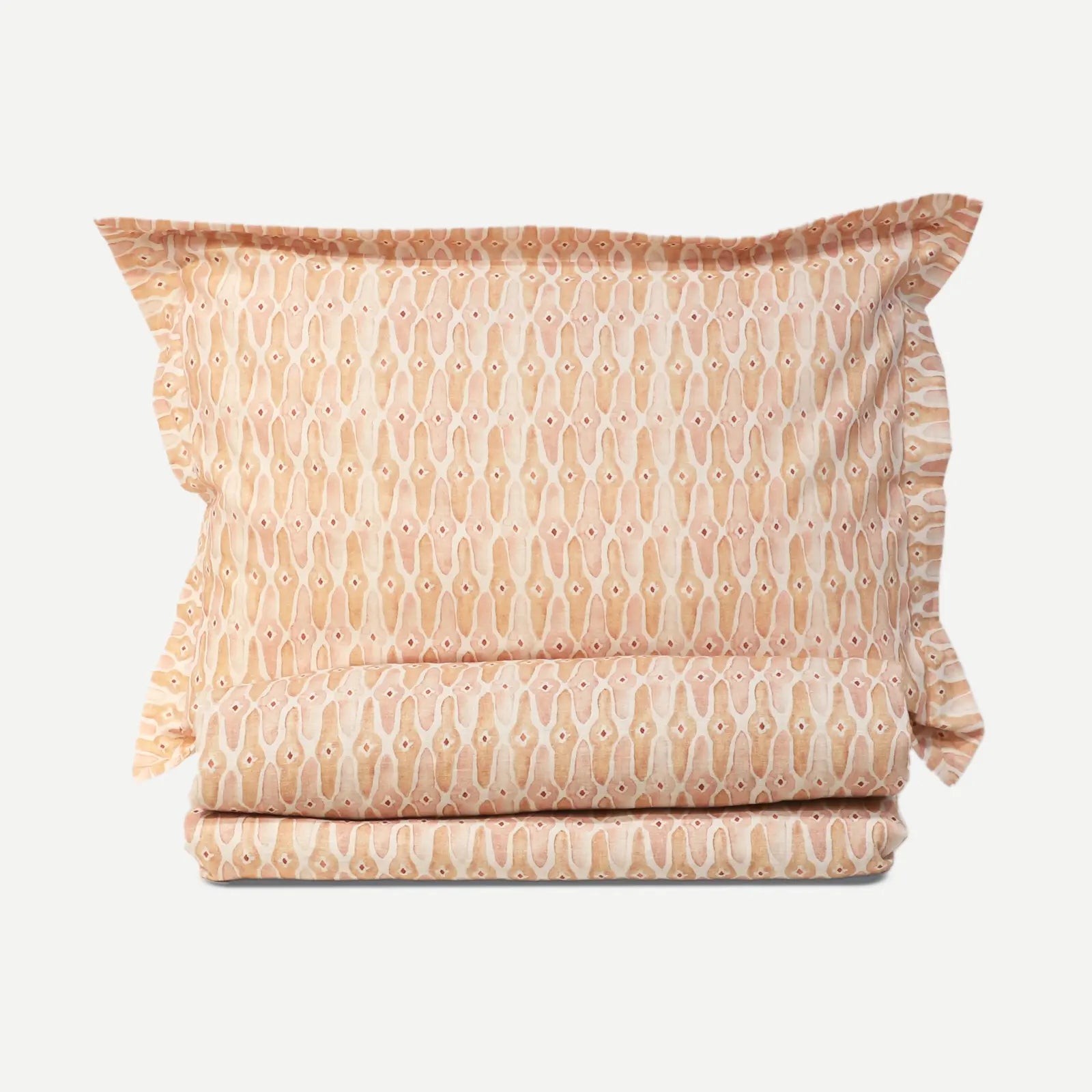 Mosaic Blush Duvet Cover SanctuaryLiving