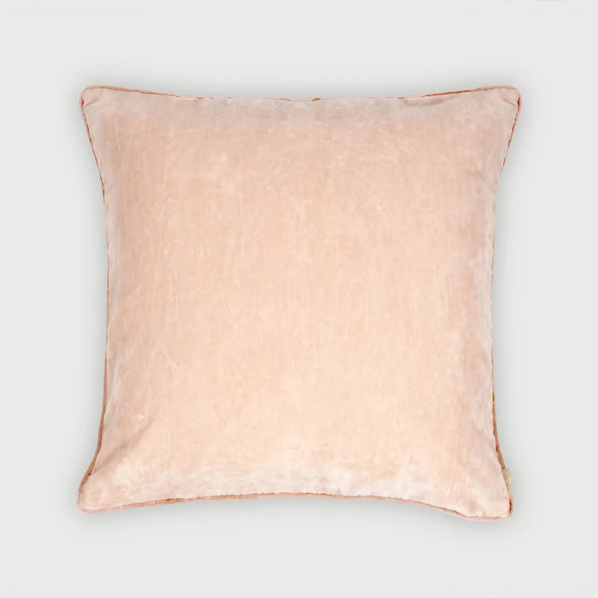 Glow Baby Pink Velvet Cushion Cover