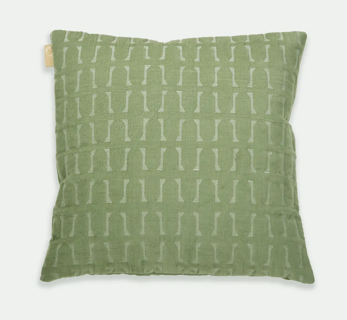 Twig Fern Embroidered Velvet Cushion Cover SanctuaryLiving