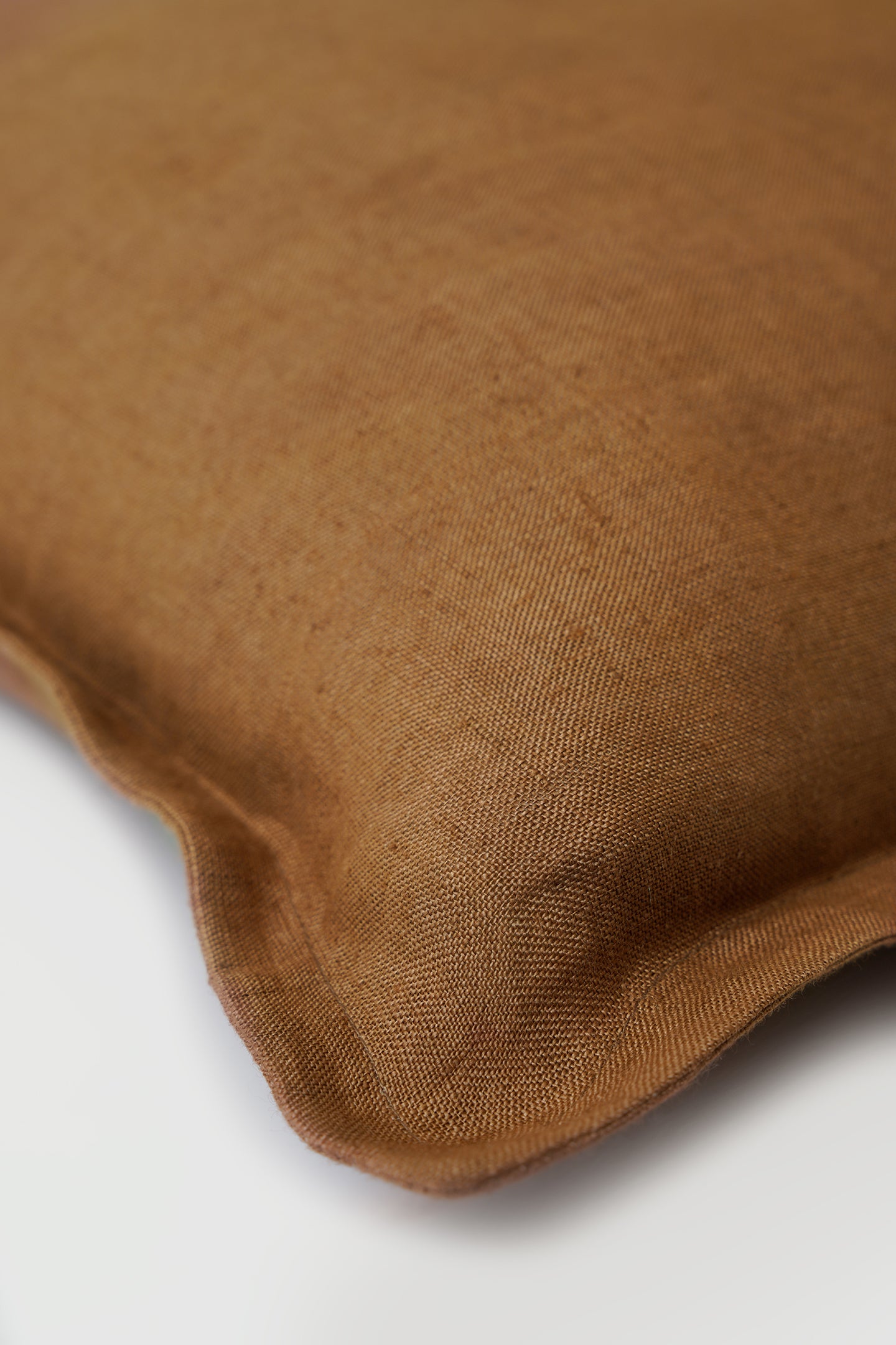 Tan Brown Linen Cushion Cover