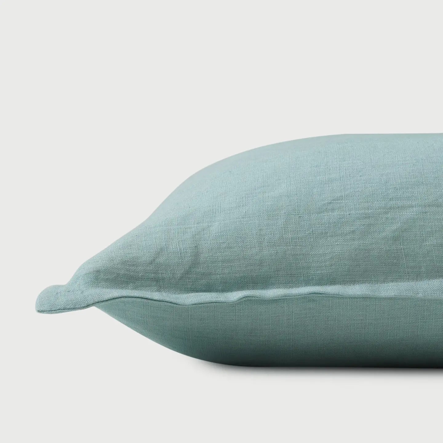 Powder Blue Linen Cushion Cover SanctuaryLiving