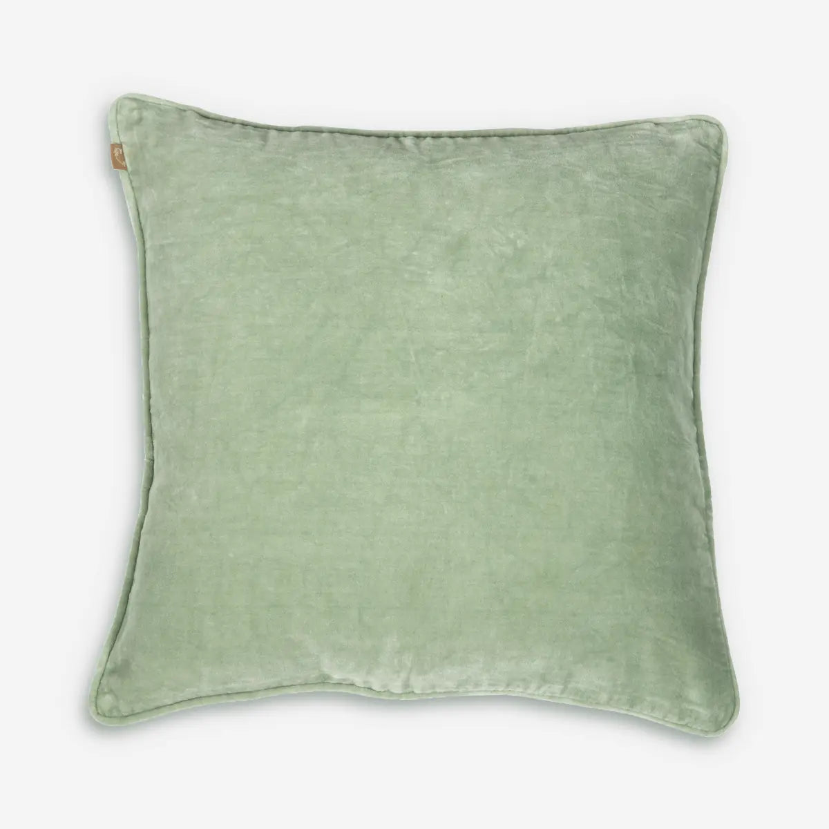 Sea Foam Green Velvet Cushion Cover SanctuaryLiving