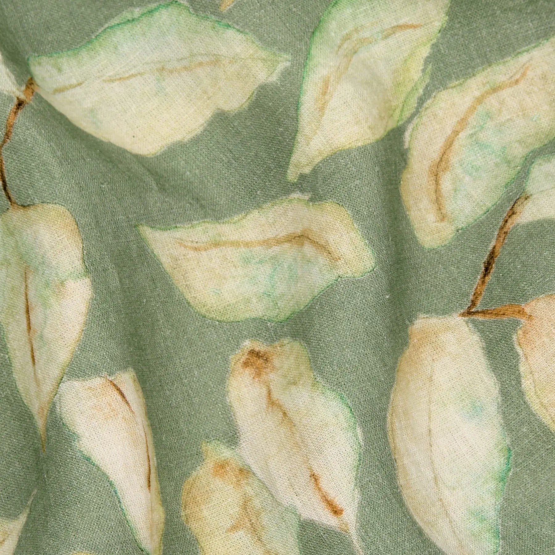 Grove Fern Linen Table Runner SanctuaryLiving