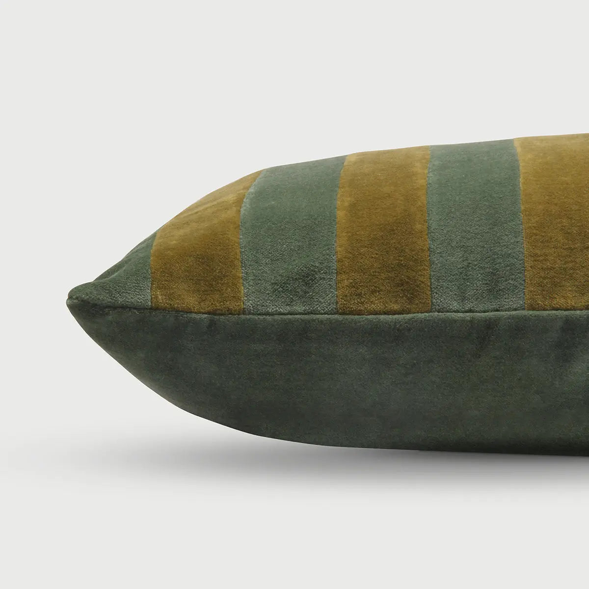 Holly Eucalyptus Velvet Stripe Cushion Cover SanctuaryLiving