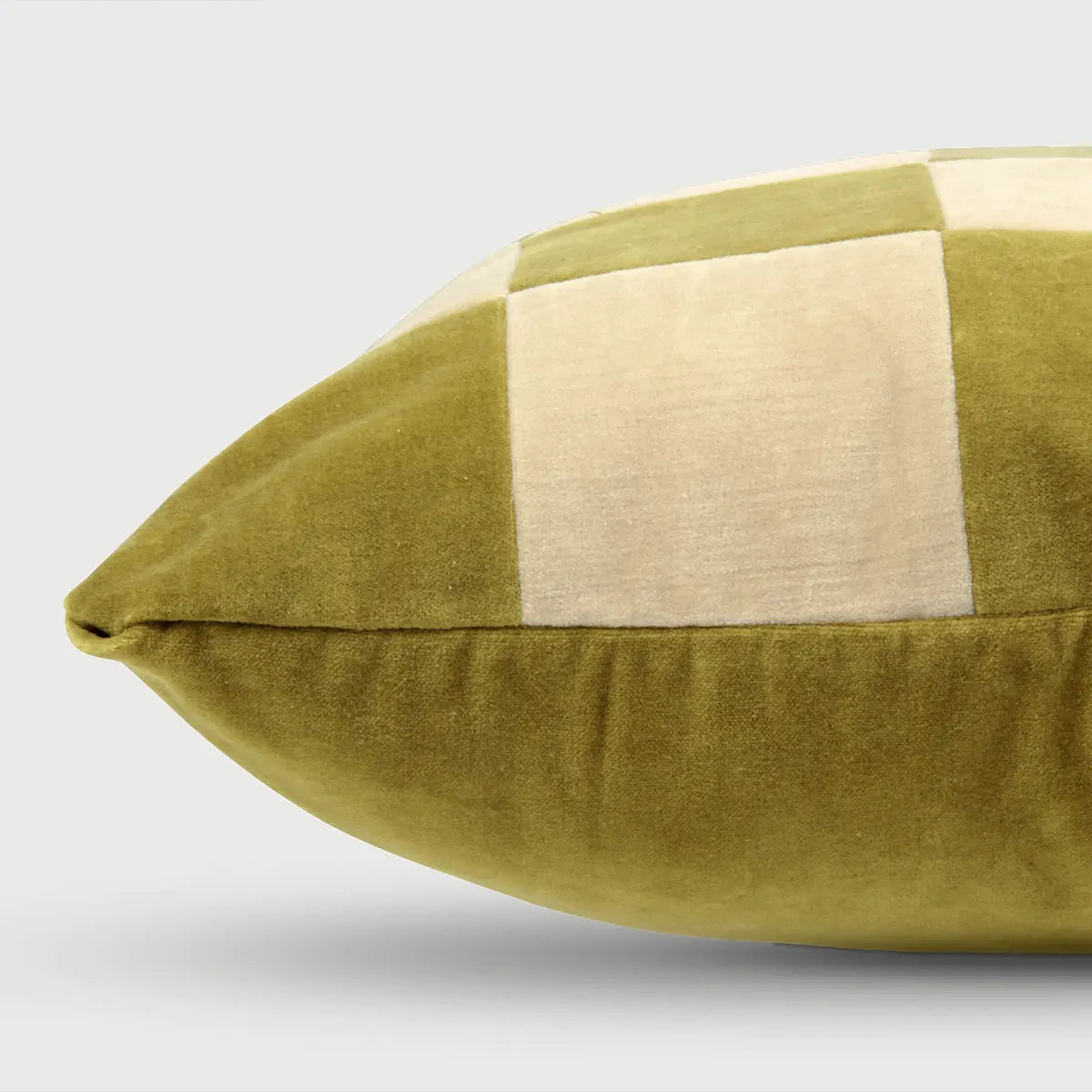 Fig Olive Velvet Cushion Cover SanctuaryLiving