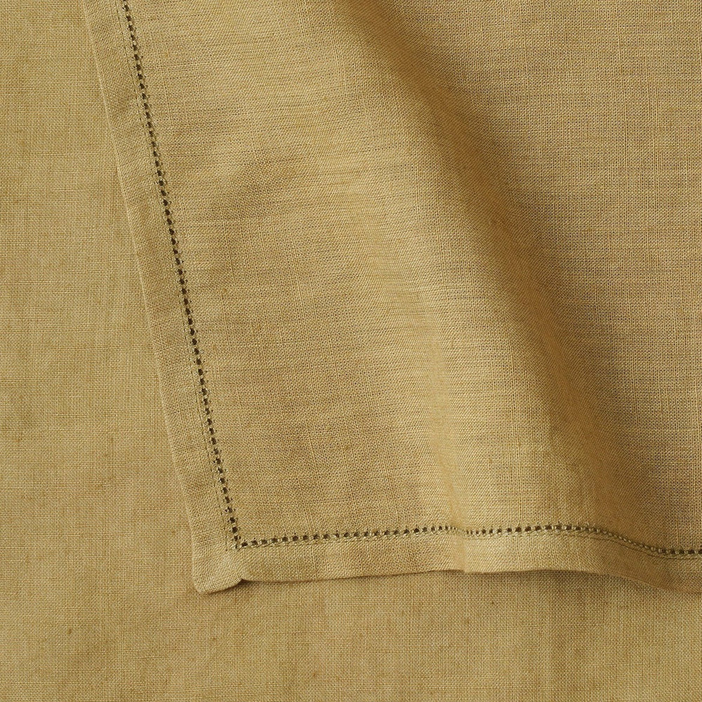 Ochre Linen Table Napkins-Set of 2