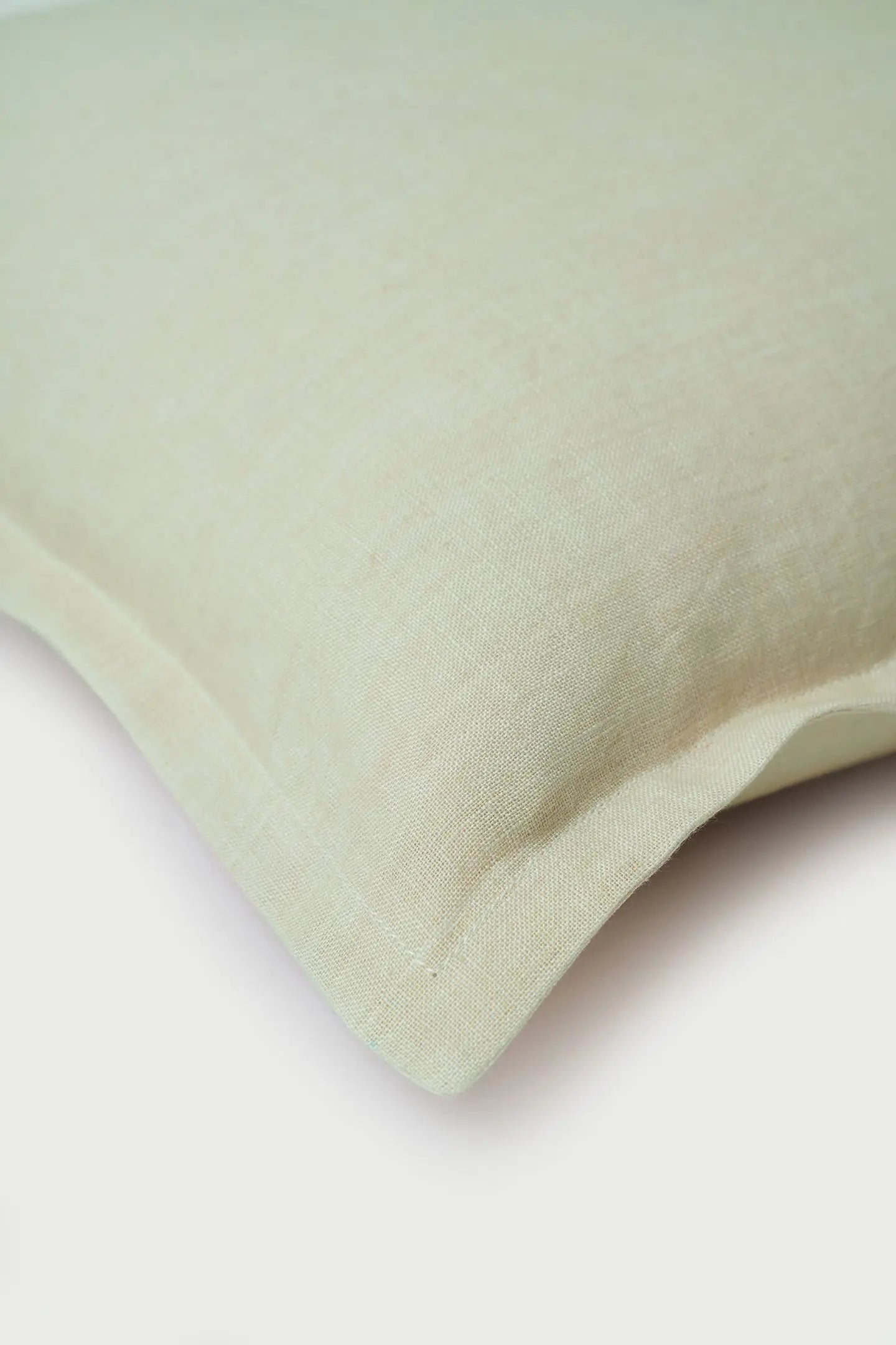 Pistachio Linen Euro Sham SanctuaryLiving