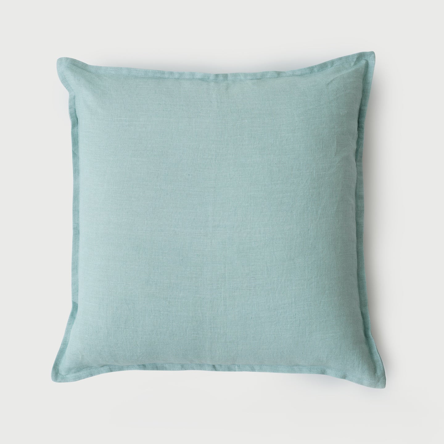 Powder Blue Linen Euro Sham